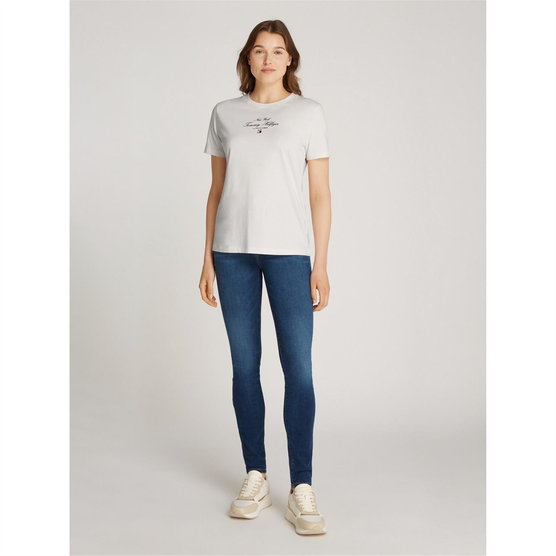 Tommy Hilfiger Script Short Sleeve Regular Fit T-Shirt