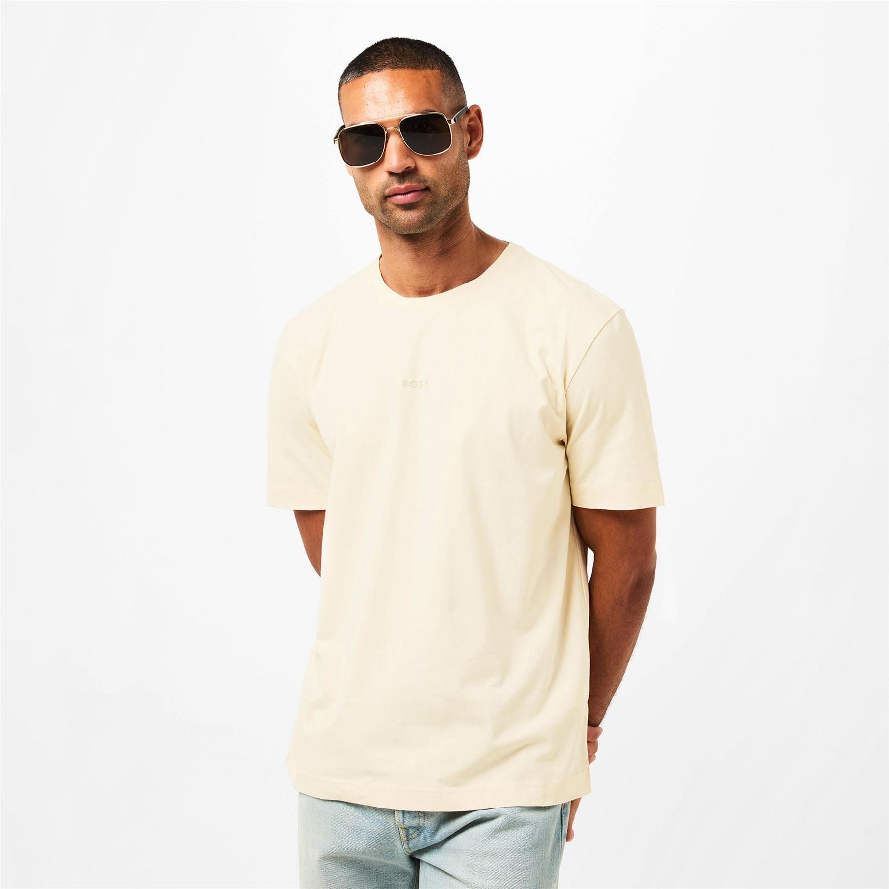 Boss BOSS ORANGE Oversized Tchup T Shirt with Logo Detail