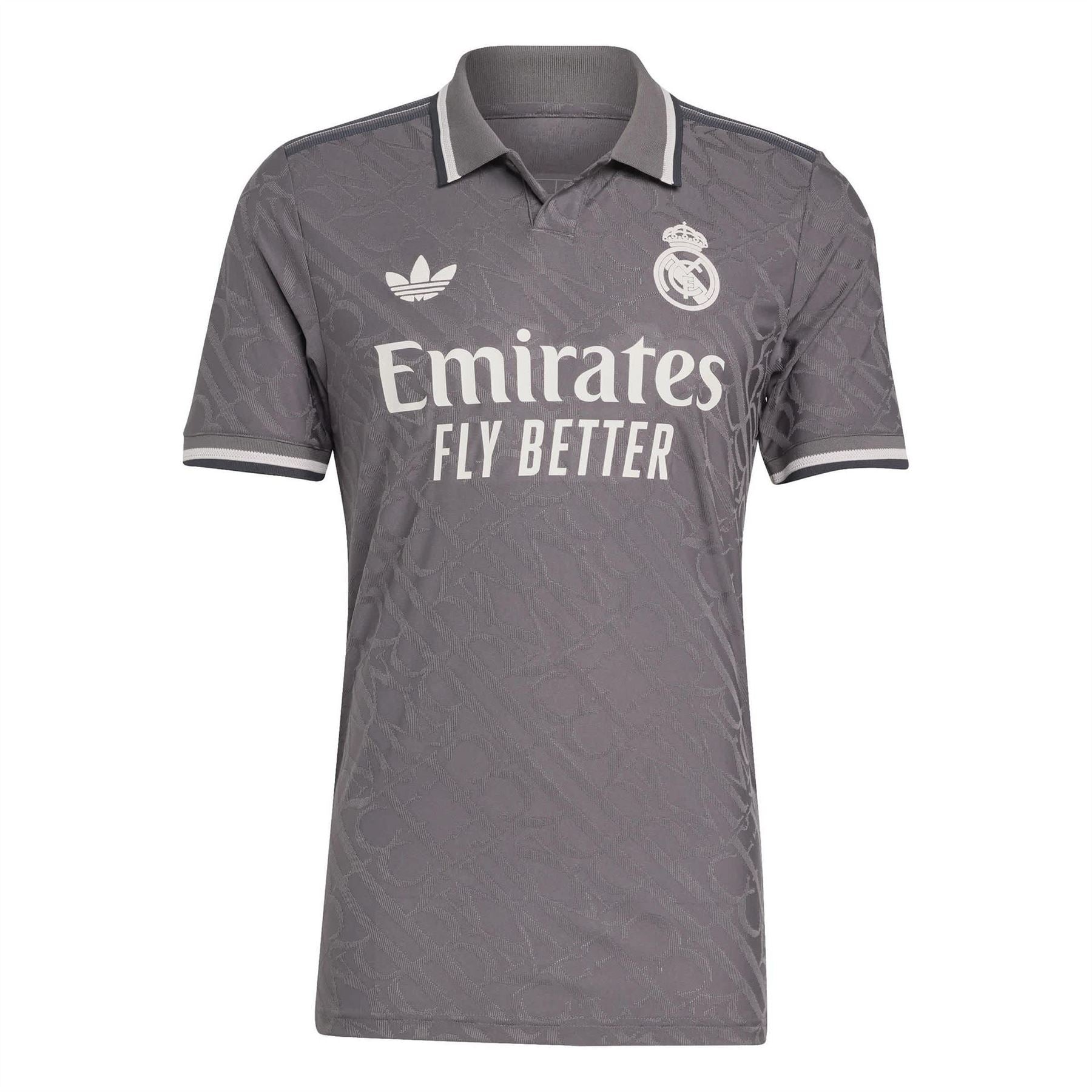 adidas Real Jersey Collared Short Sleeve T-Shirt