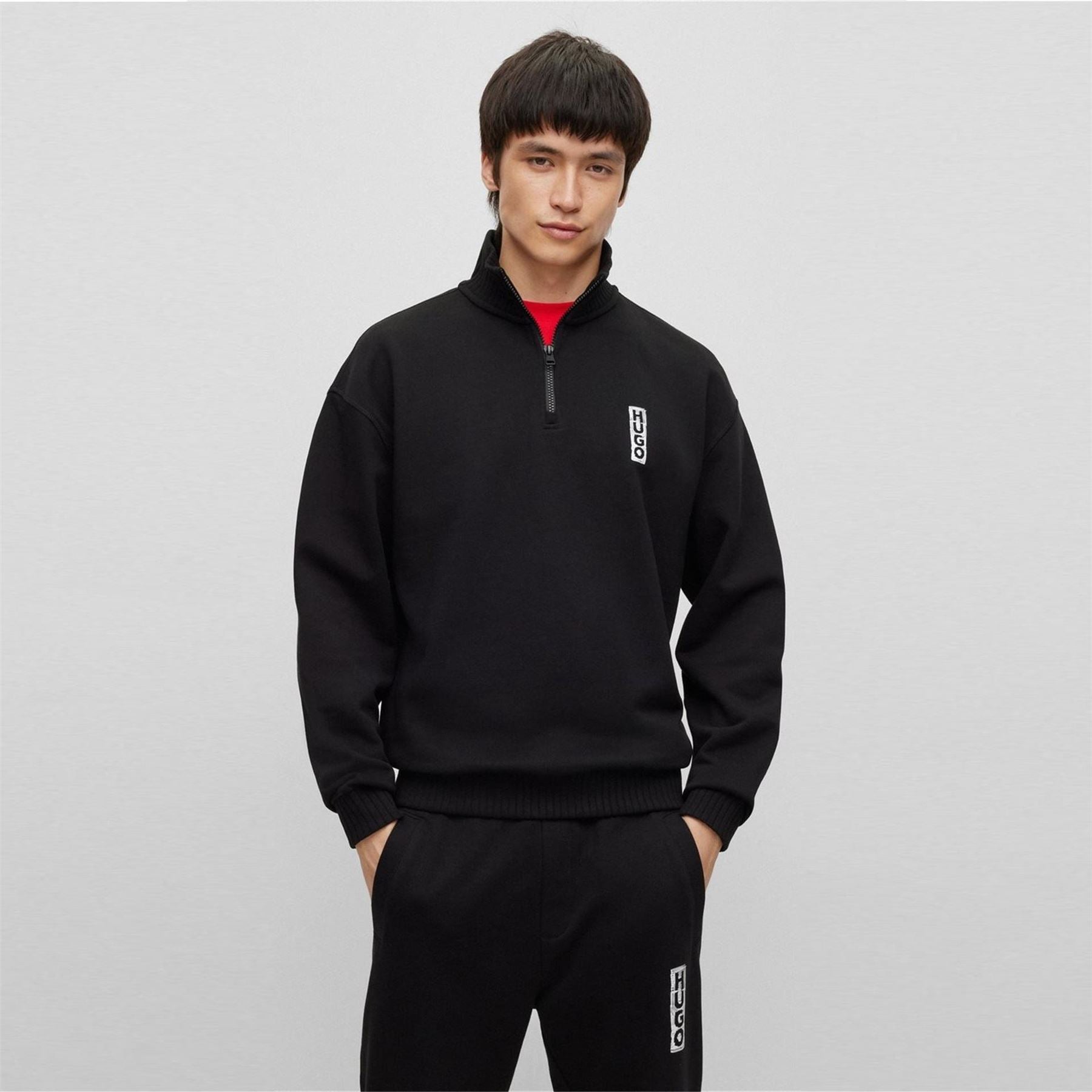 Hugo Dangula Cotton Short Sleeve Polo Shirt
