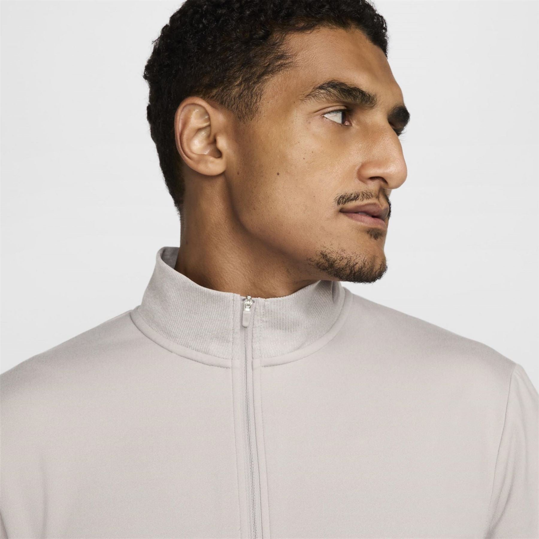 Nike Regular Fit Mock Neck Long Sleeve Sweatshirt