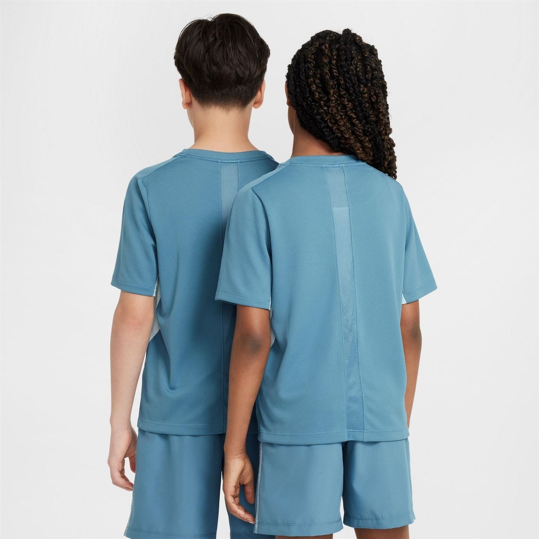 Nike Logo Print Text Graphic Crew Neck Short Sleeve Jersey T-Shirt