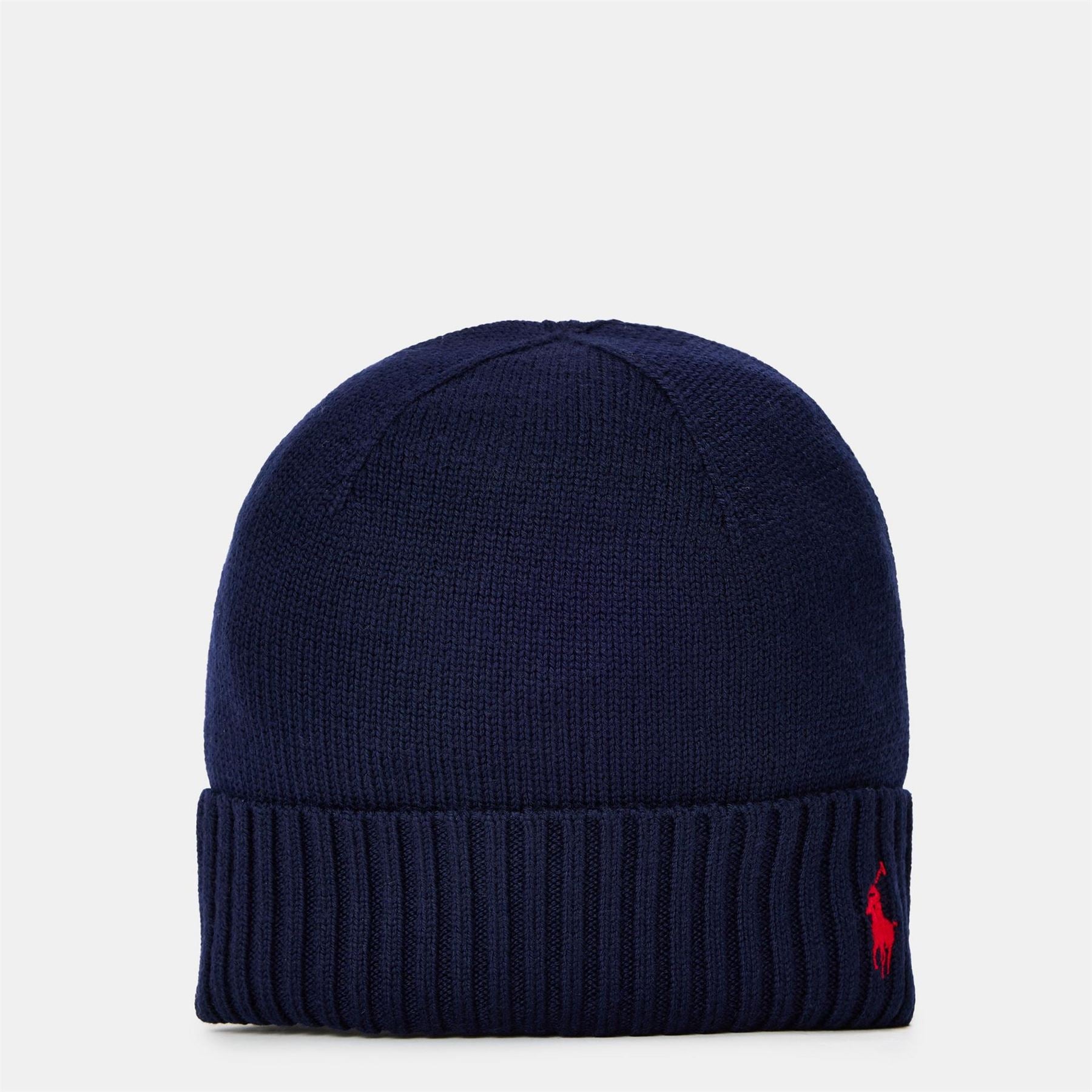 Polo Ralph Lauren Solid Patterned Junior Beanie with Logo