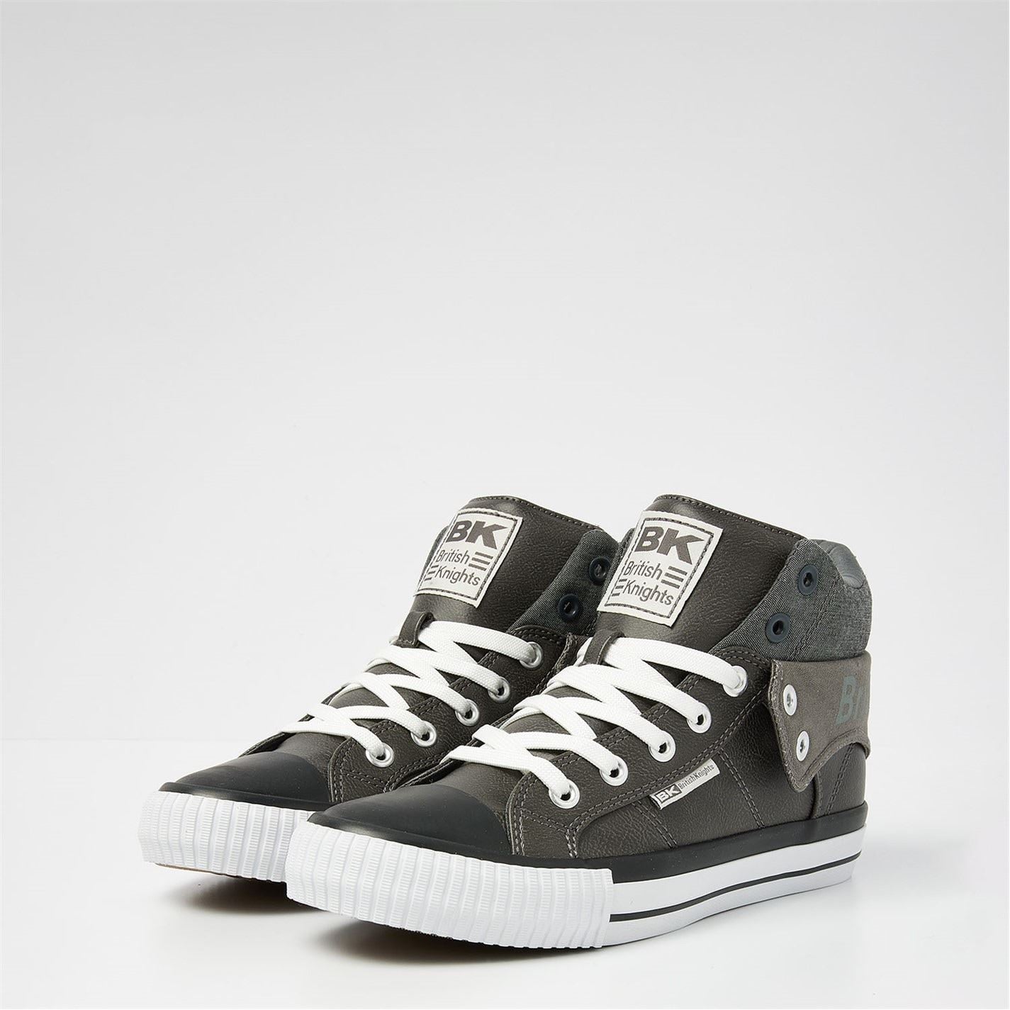 British Knights Roco Fold Pu High Tops Juniors