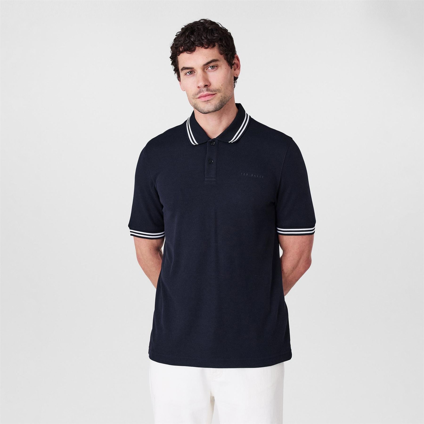 Ted Baker Regular Fit Short Sleeve Polo Shirt