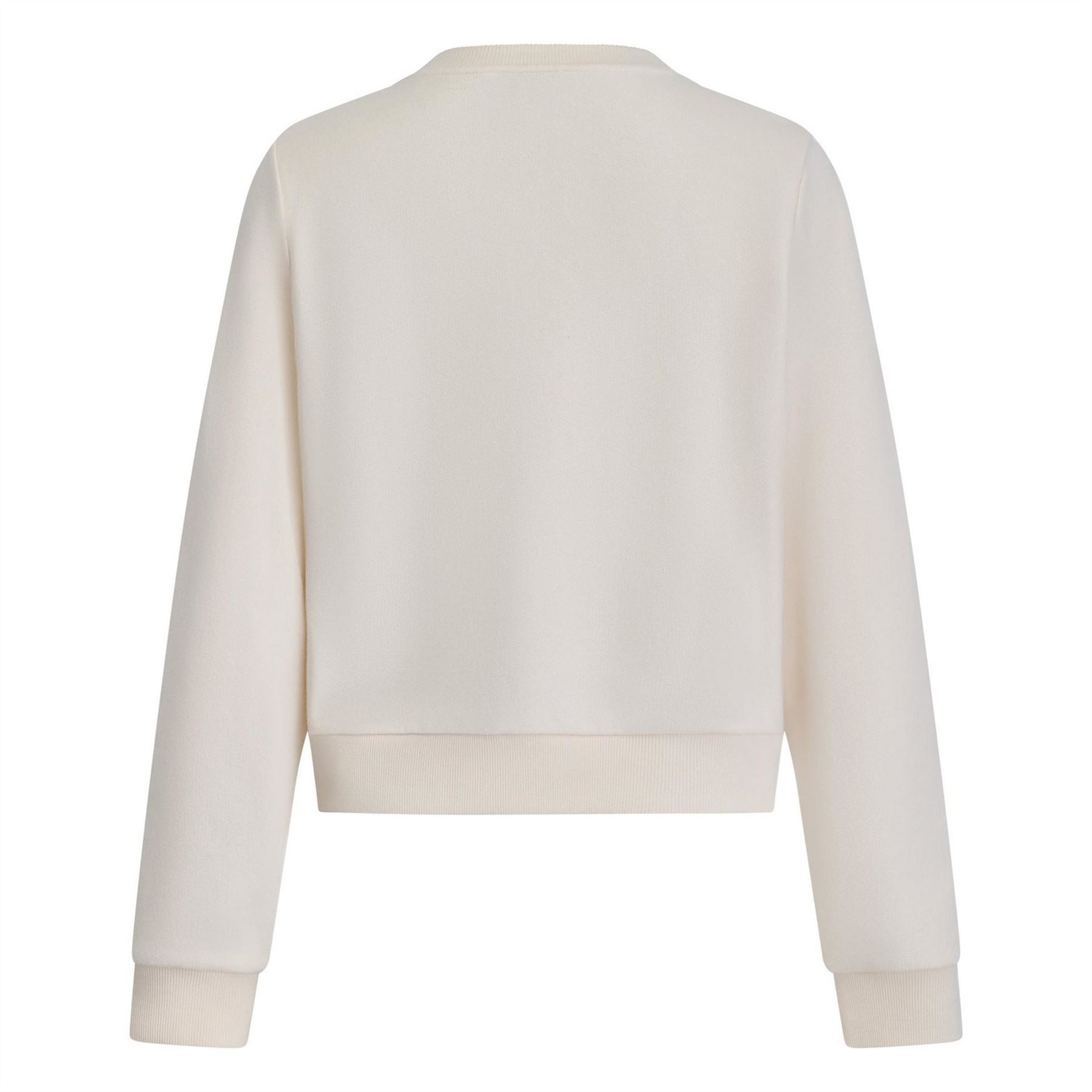 DKNY Full Button Front Fleece Shrunken Jacket