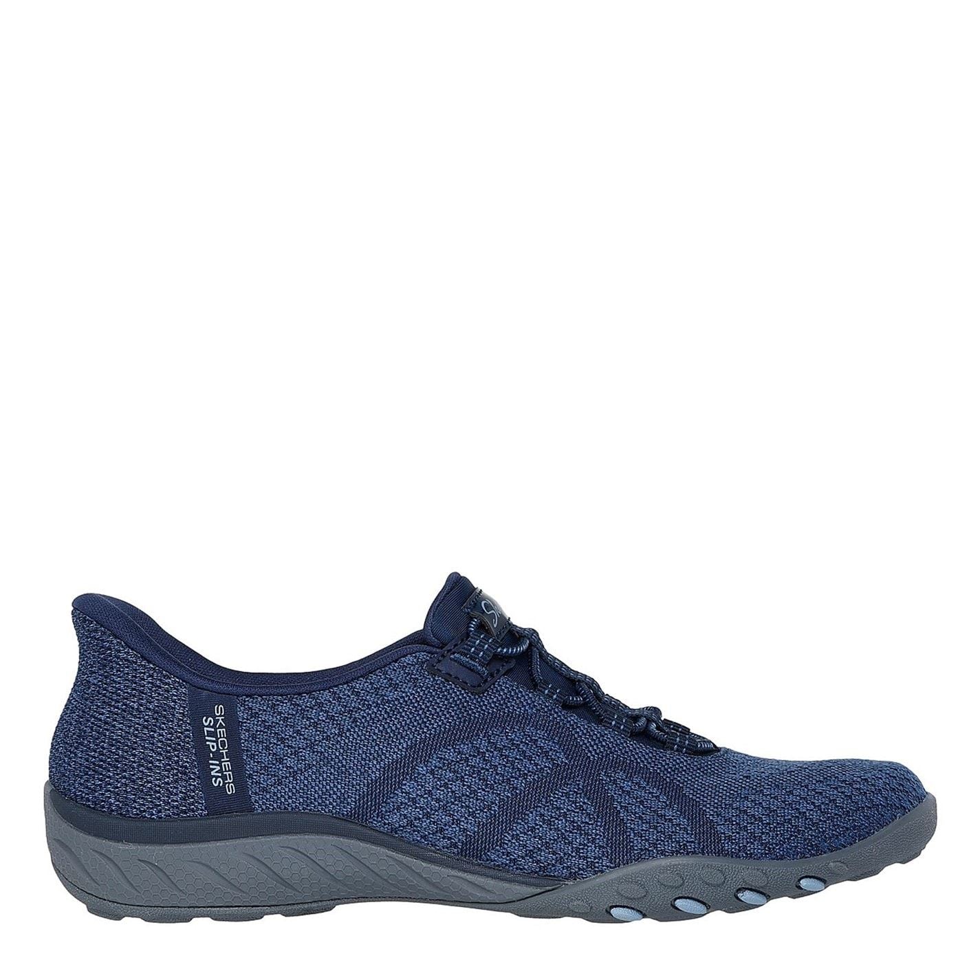 Skechers Ramaya Breathe Easy Heathered Slip On Sneakers