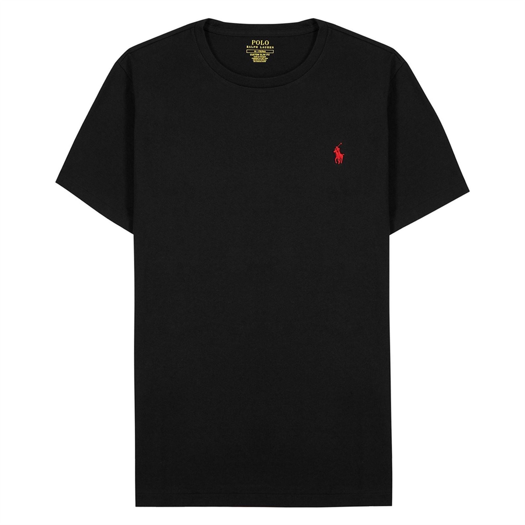 Polo Ralph Lauren T-Shirt Crew Basic Pp Blac