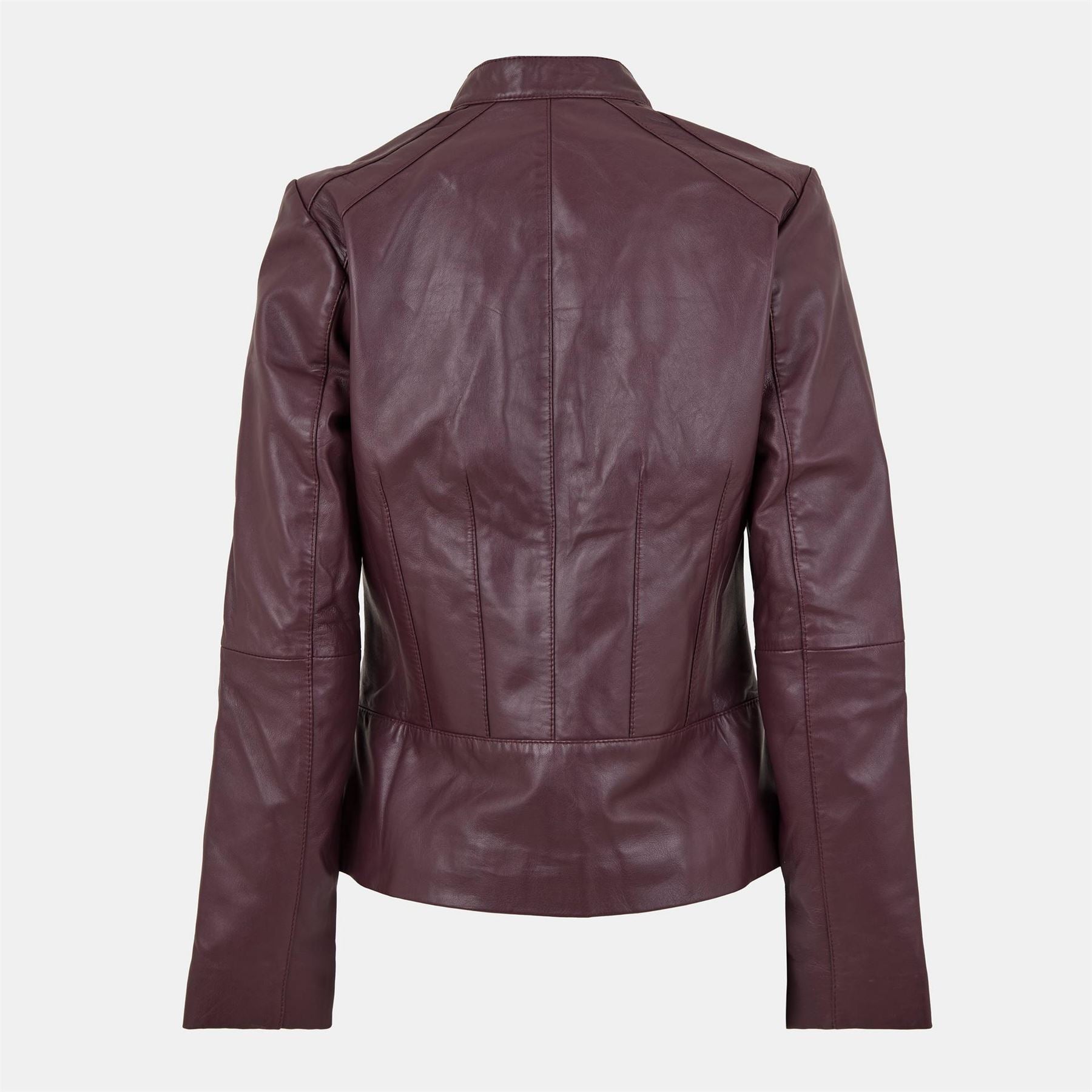 Biba Neru Collar Leather Jacket
