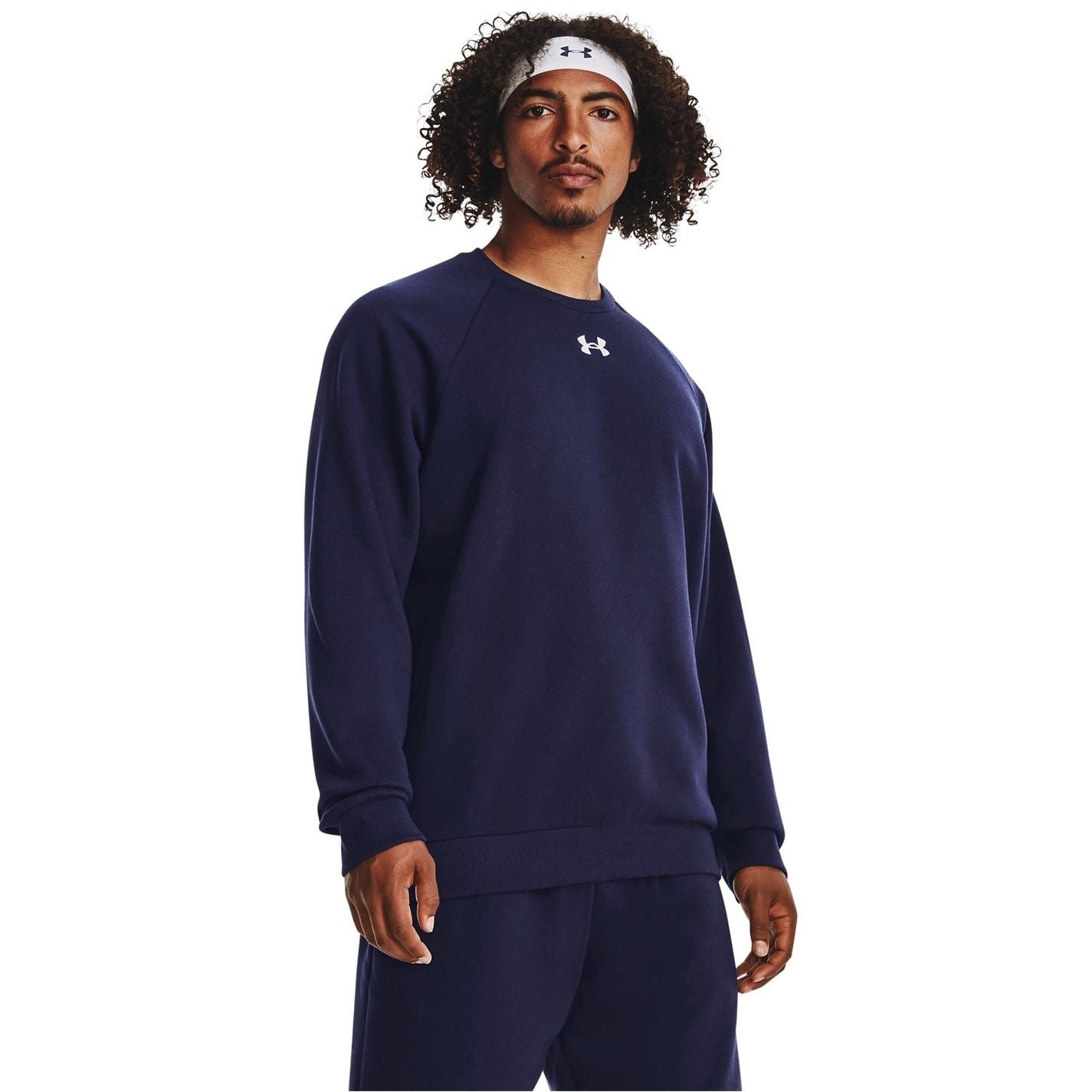 Under Armour Mens Armour Ua Rival Fleece Crew