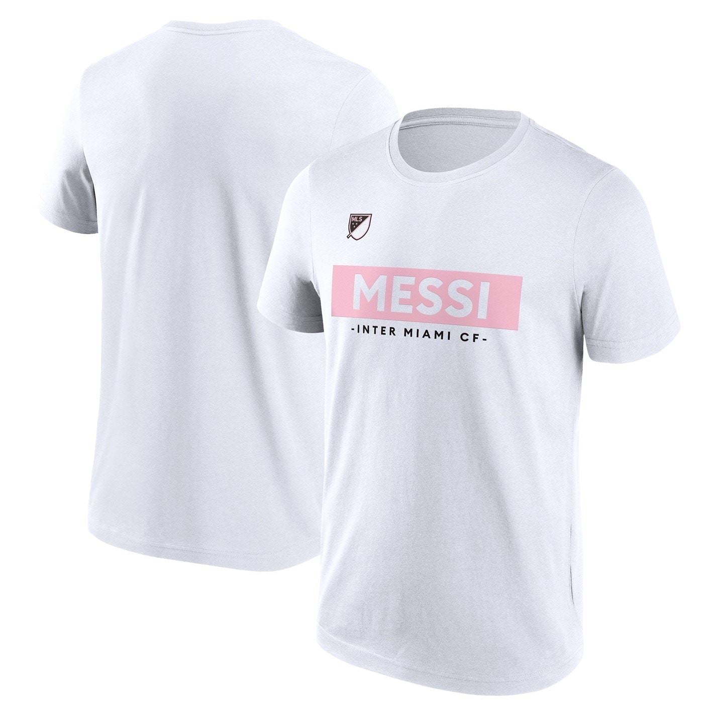 MLS Messi Inter Miami Block T-Shirt Adults