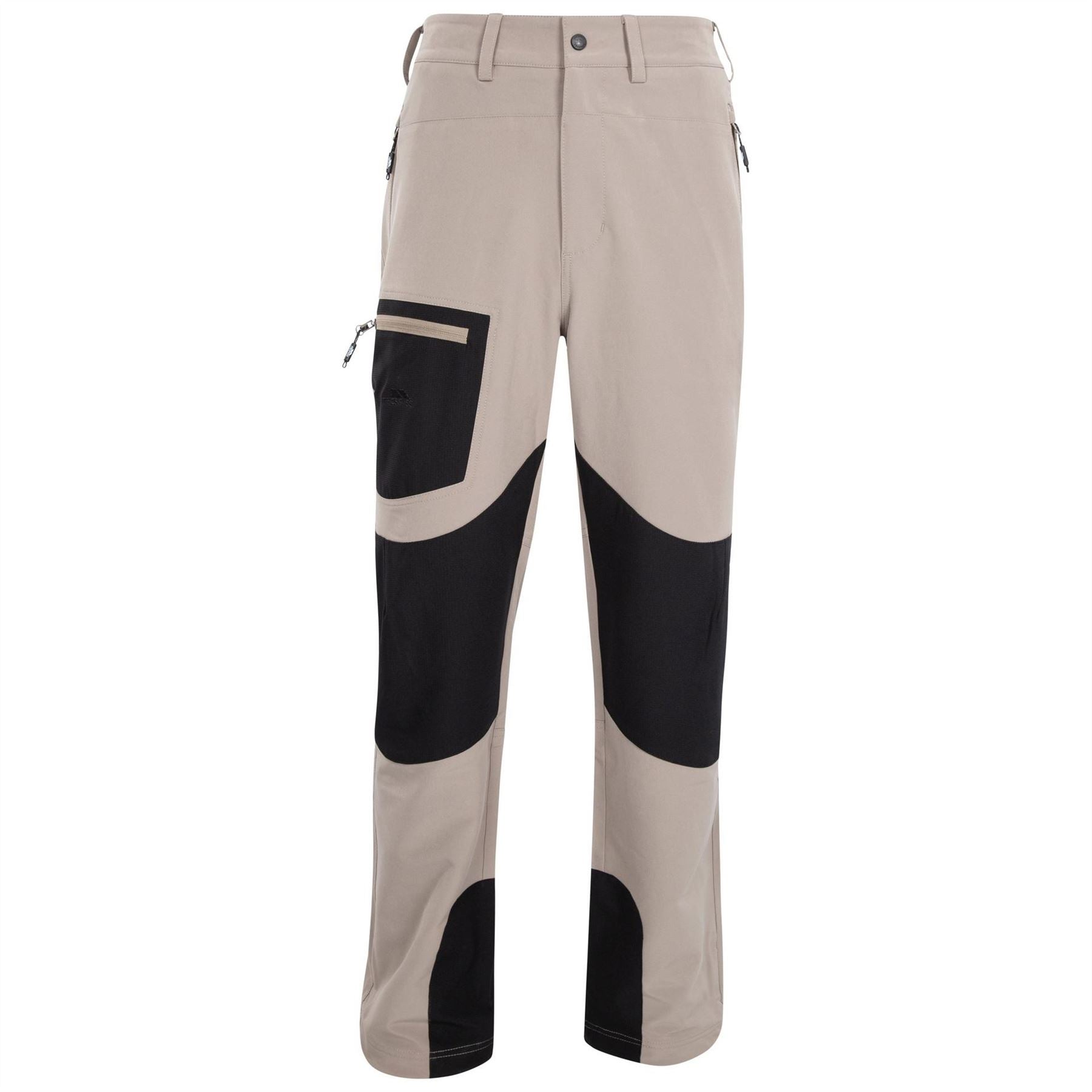 Trespass Passcode Solid Patterned Straight Trousers