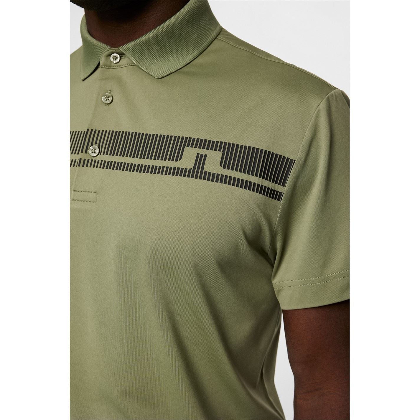 J Lindeberg Golf Short Sleeve Performance Polo Shirt