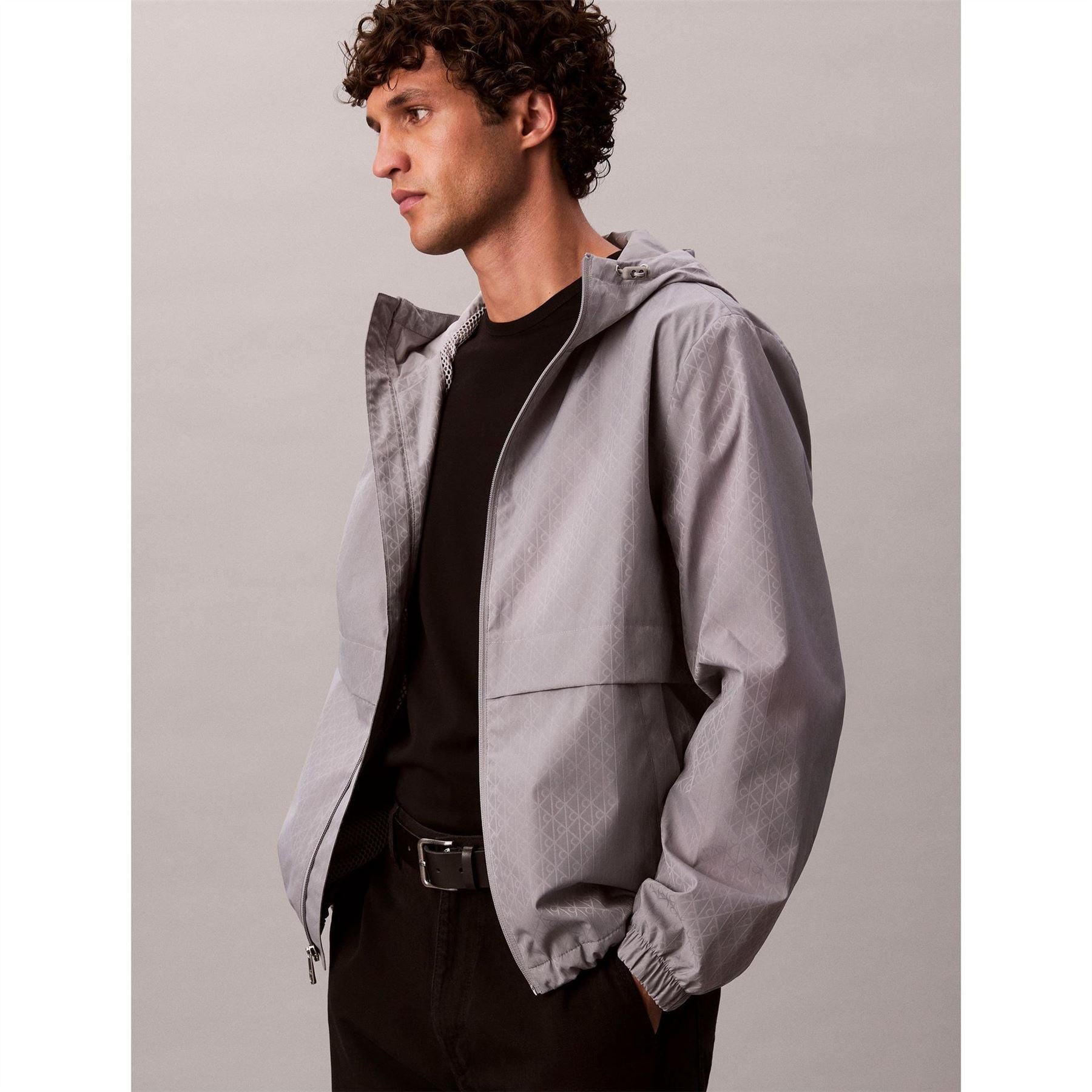 Calvin Klein Jeans CKJ All Over Print Lightweight Windbreaker