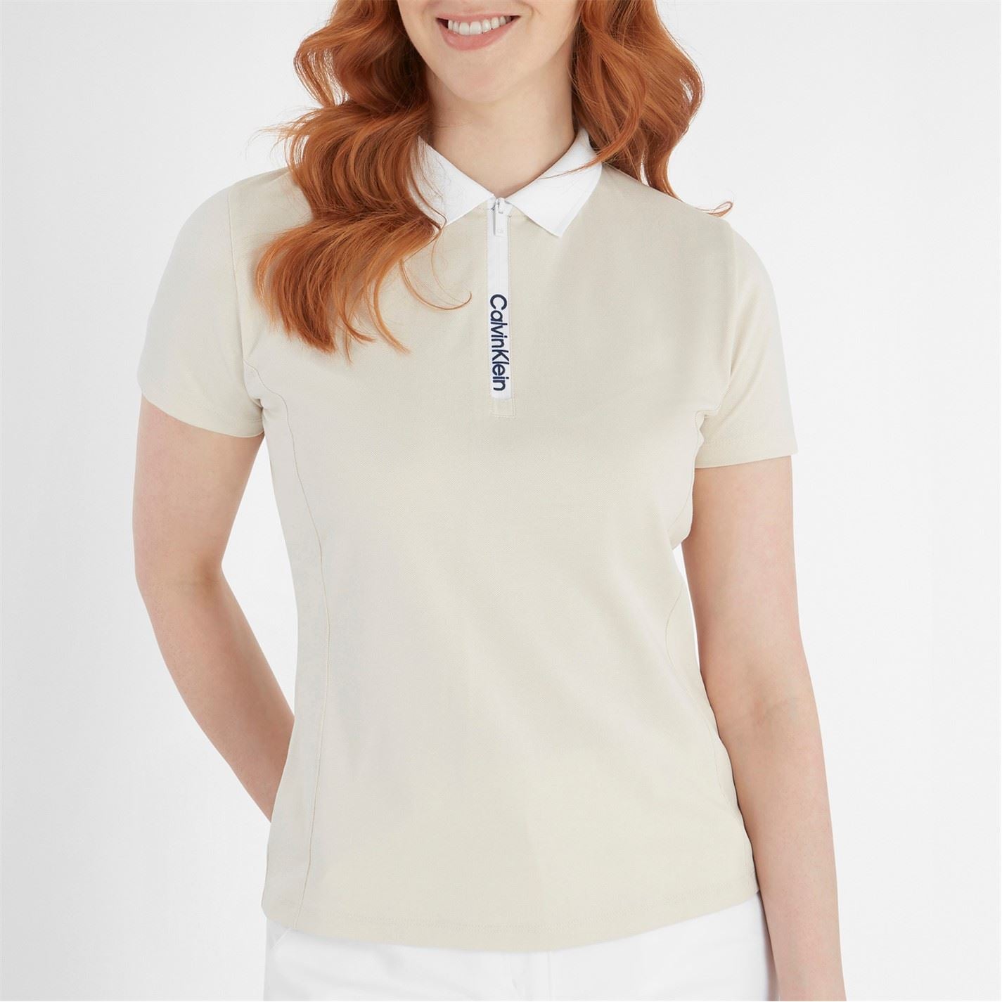 Calvin Klein Golf Short Sleeve Performance Polo Shirt
