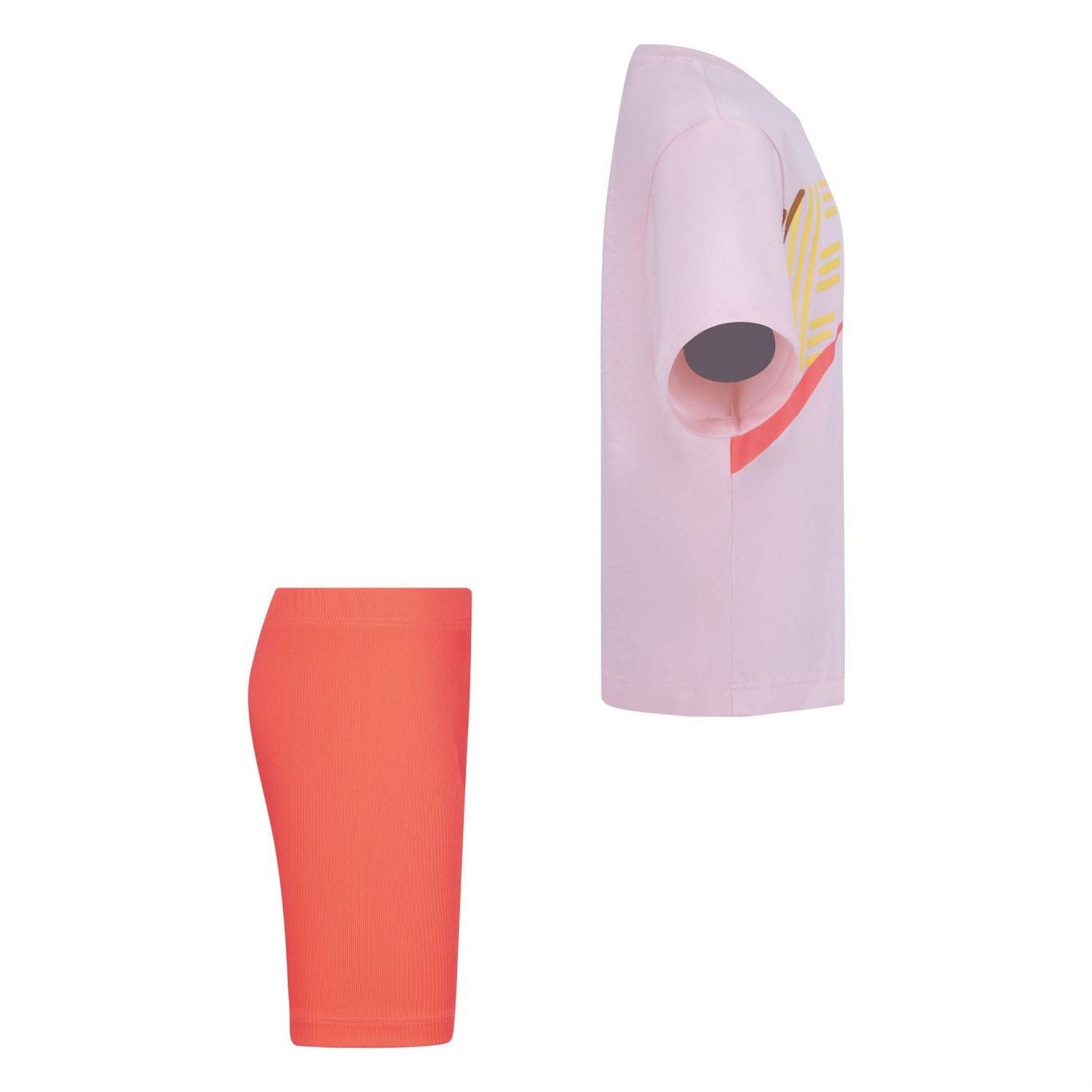 Nike Roll Boxy T-Shirt  And  Shorts Set