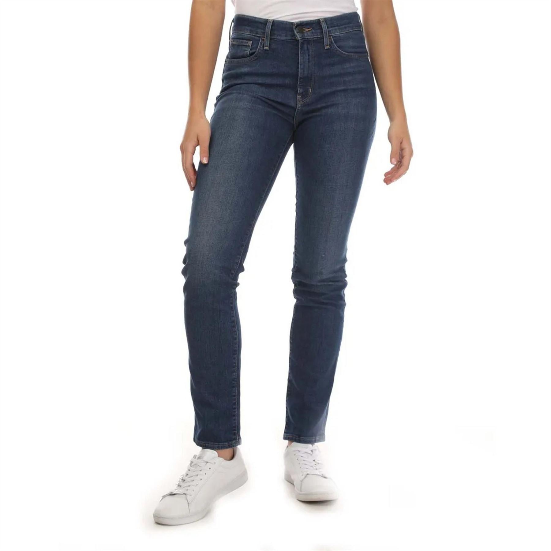 Levis Nonstop High Rise Straight Leg Jeans