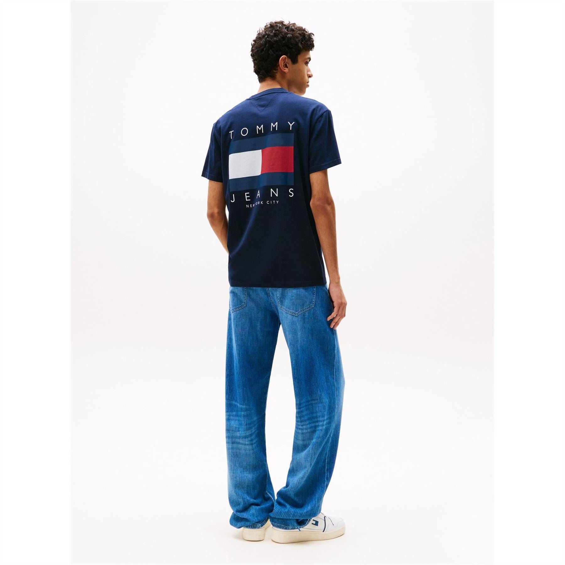 Tommy Jeans Flag Logo T-Shirt
