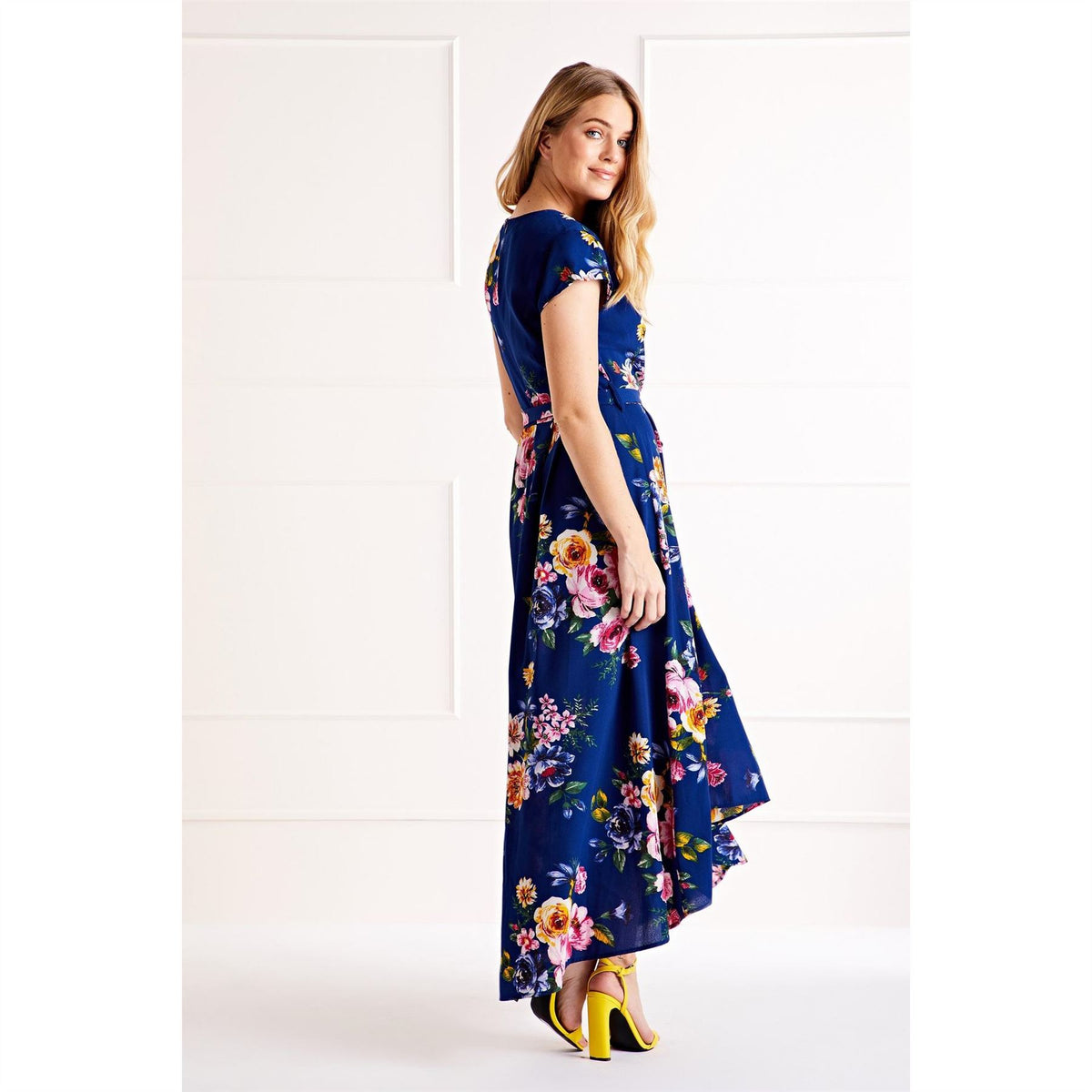 Mela London Front Wrap Floral Dress