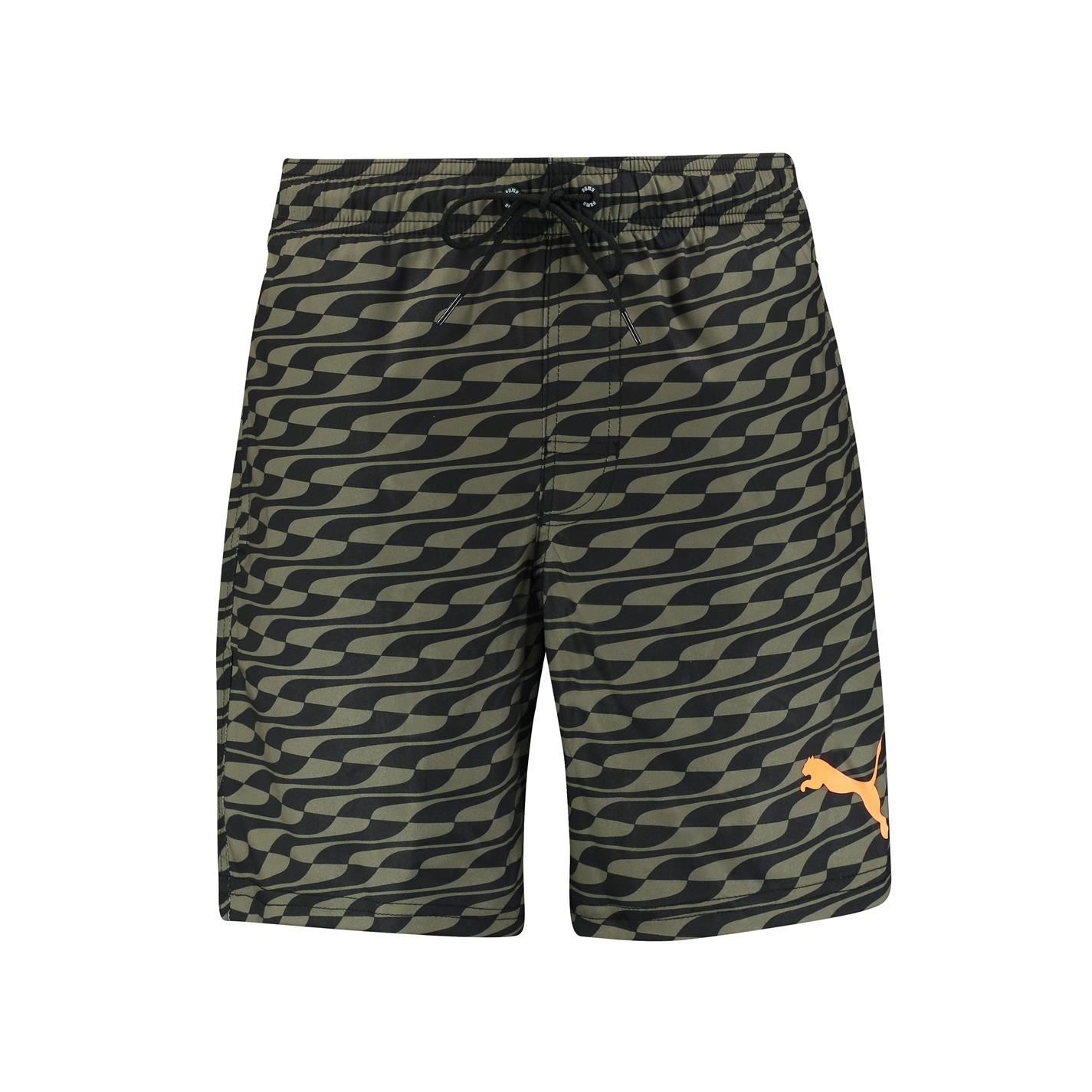 Puma Formstrip Wave Patterned Swim Short