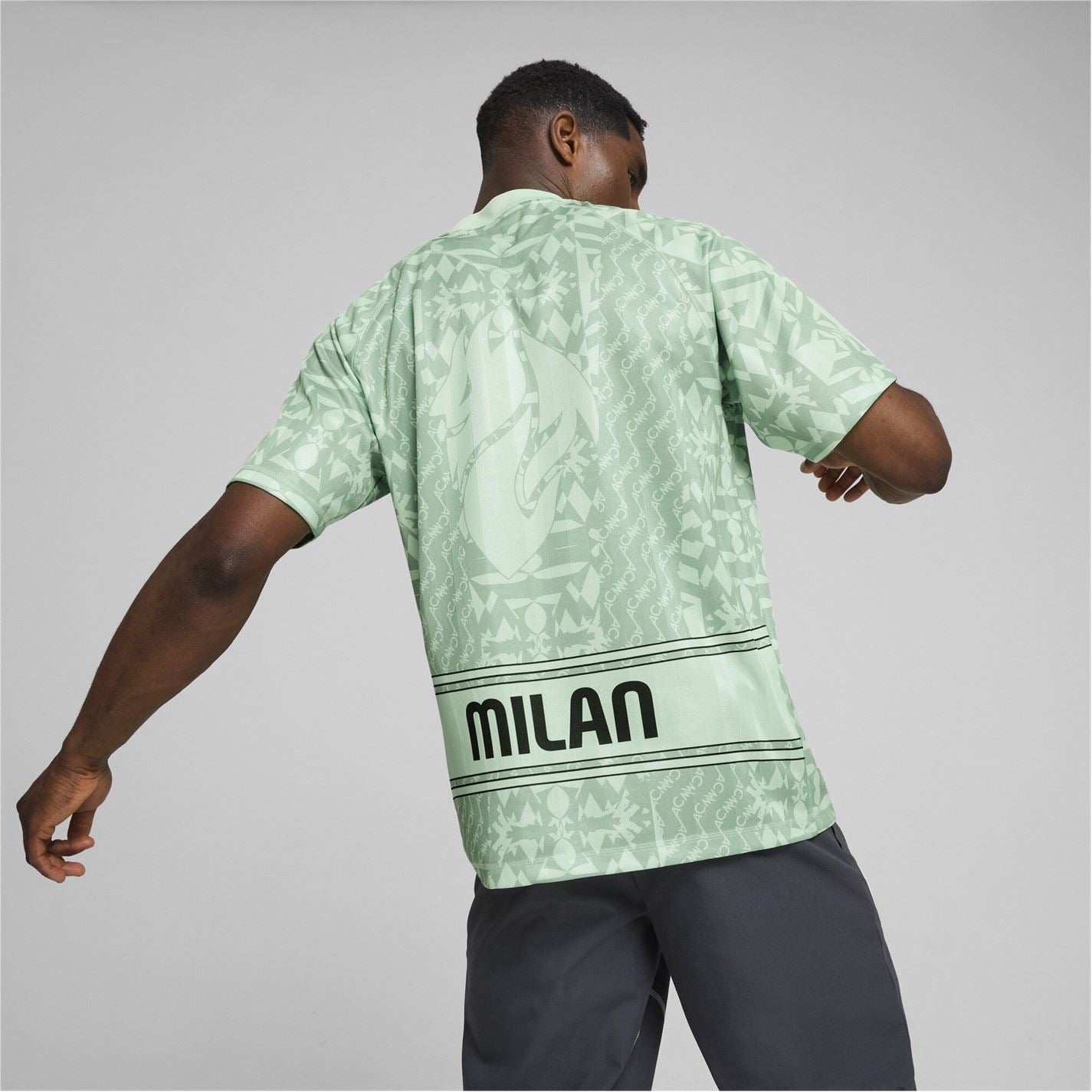 Puma Ac Milan Statement T-Shirt 2024 2025 Adults