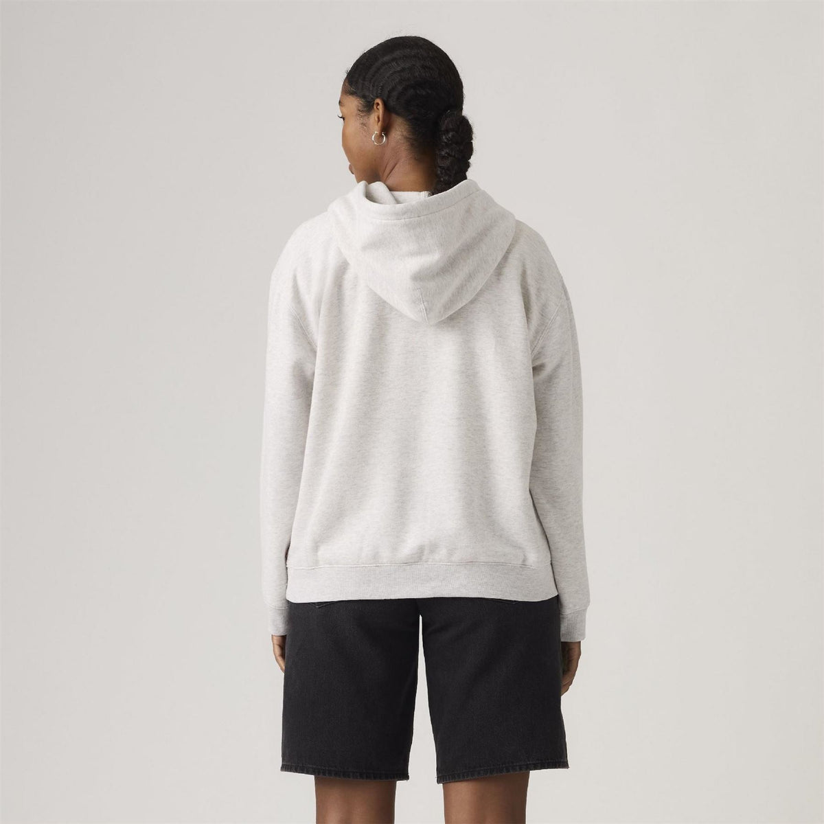 Levis Hooded Neck Long Sleeve Relaxed Fit Sweatshirt