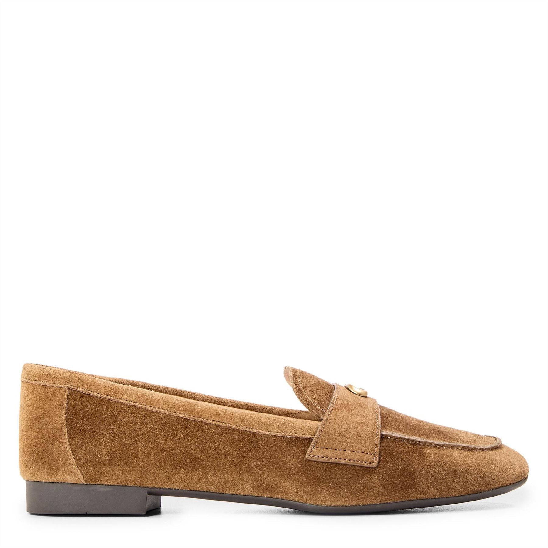 Coach Geometric Patterned Sculpted Penny Loafers