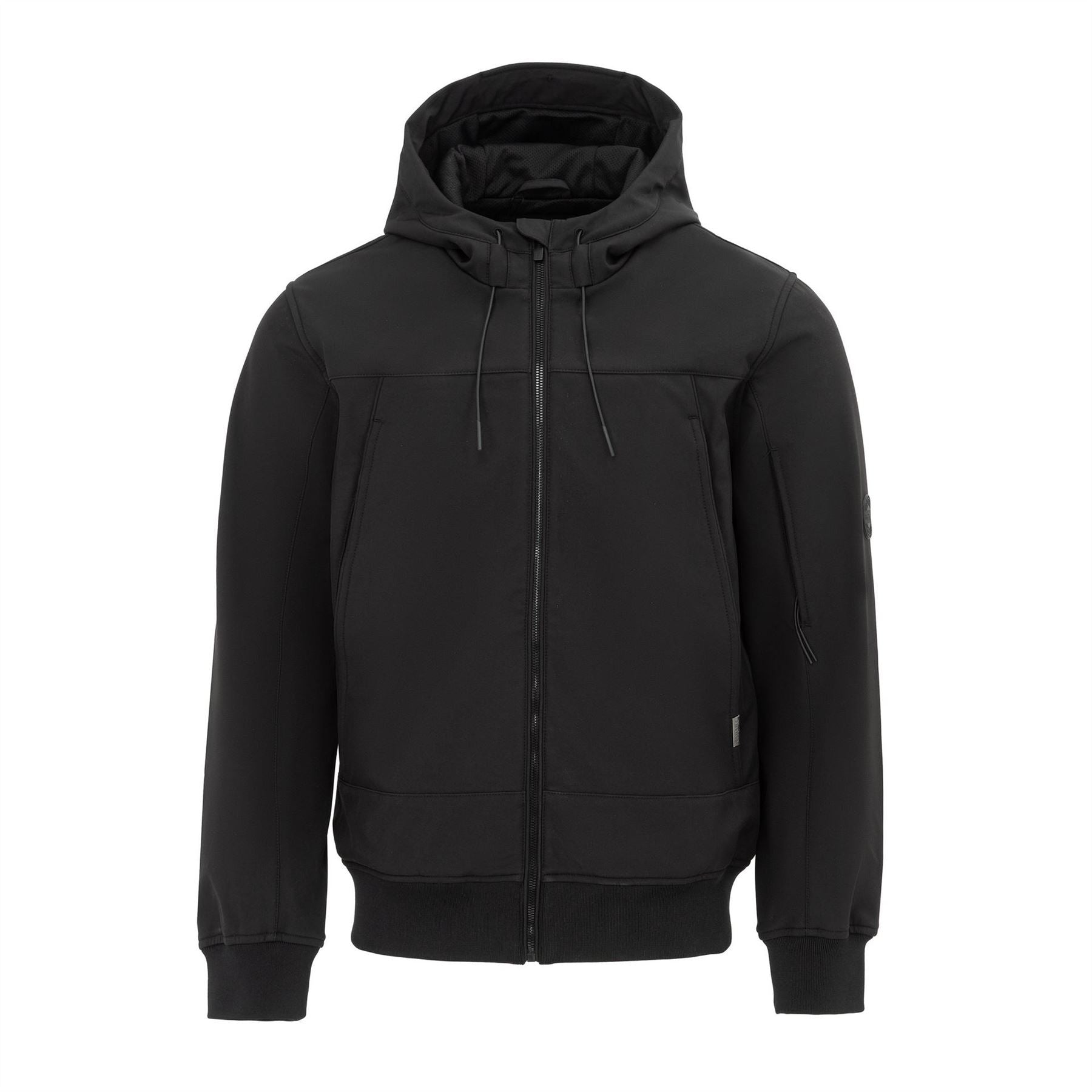 Firetrap Pocket Hooded Long Sleeve Softshell Jacket