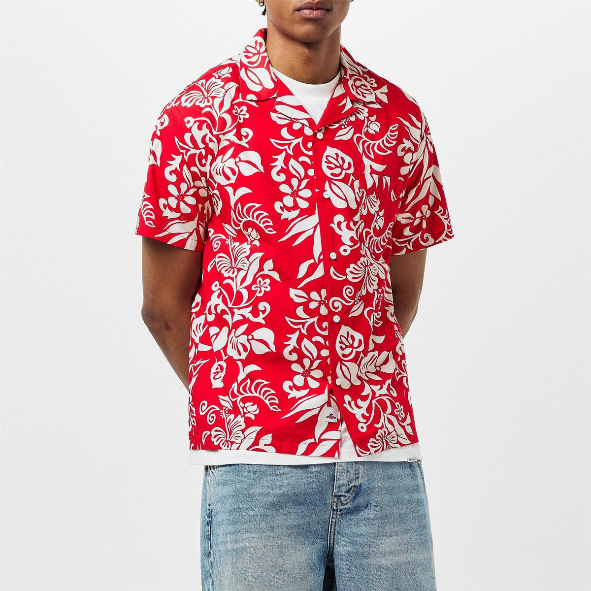 Replay Hawaiian Short Sleeve Patterned Shirt
