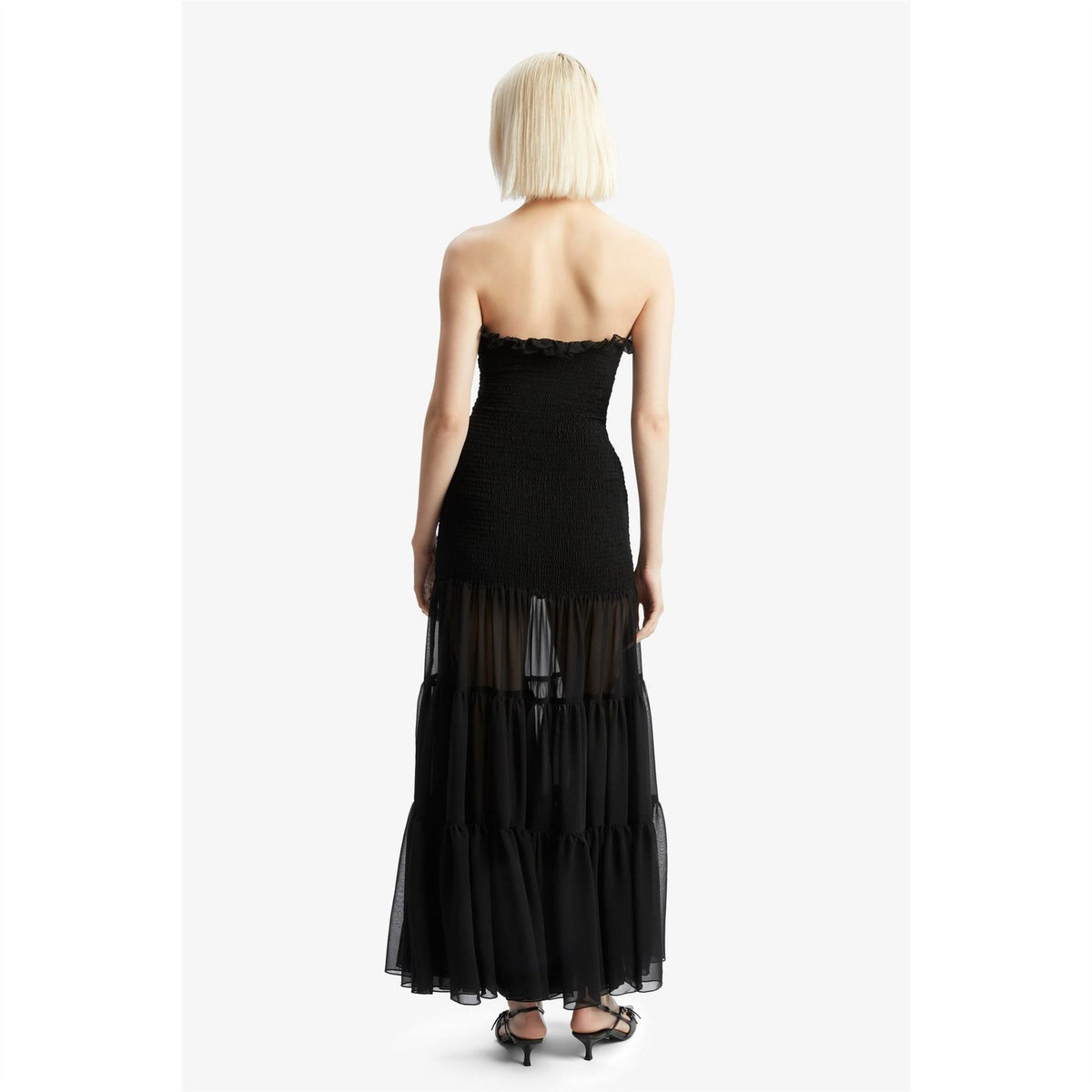 Bardot Maxi Tiered Dress