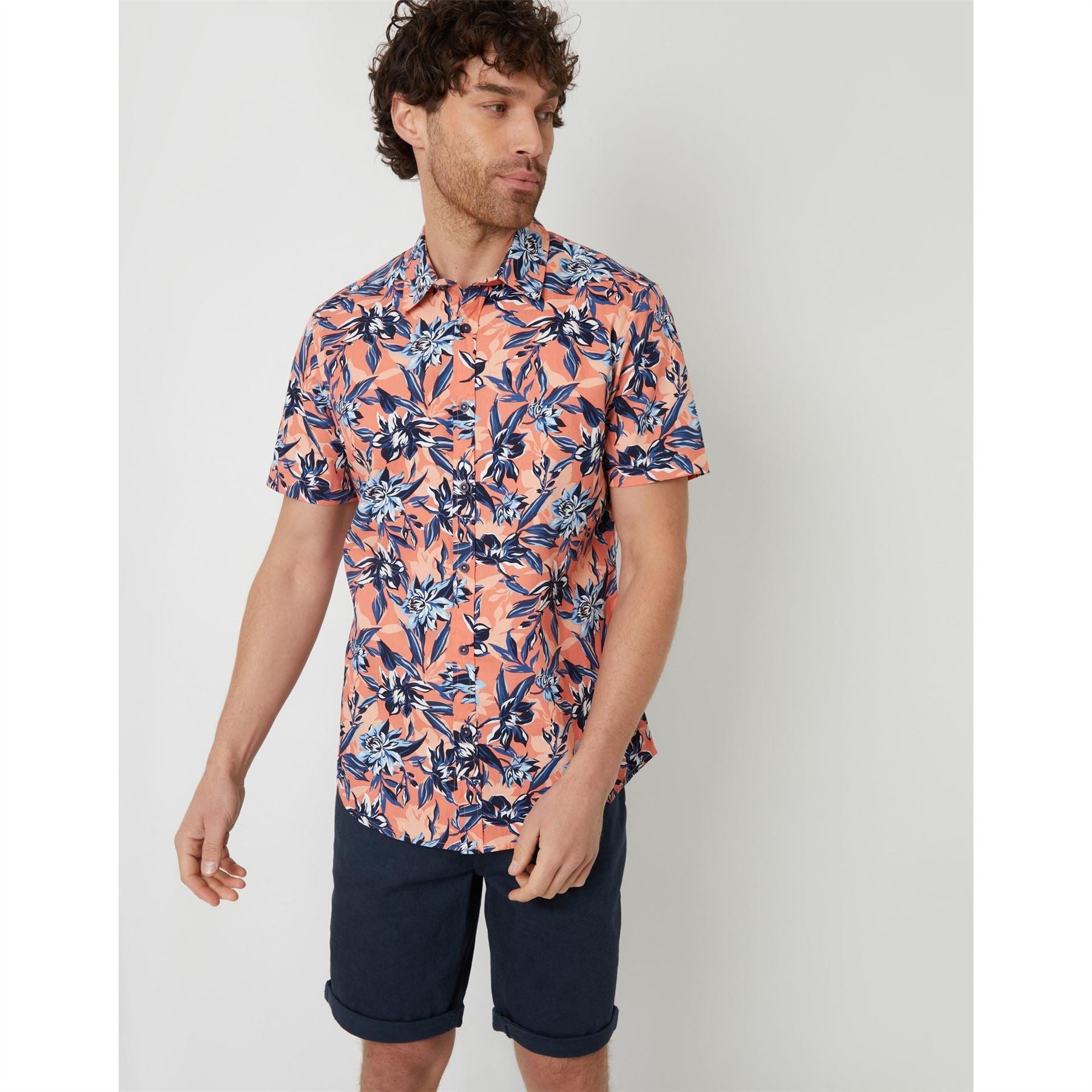 Threadbare Regular Fit Short Sleeve Shirt