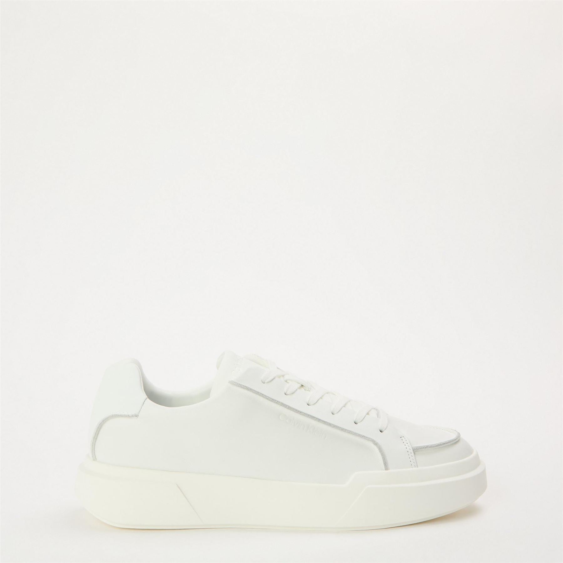 Calvin Klein Canvas Low Top Lace-Up Sneakers