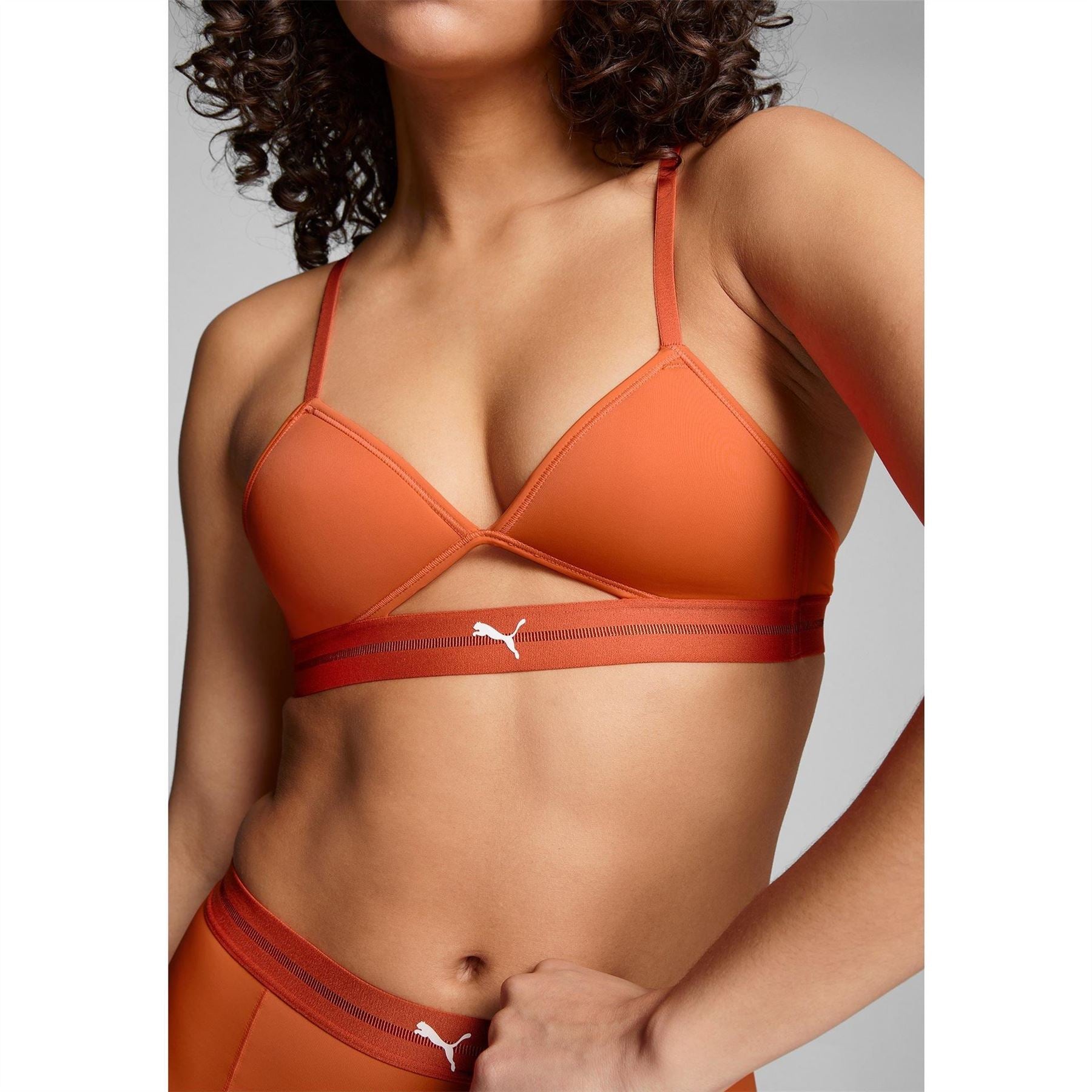 Puma Peek A Boo Triangle Bralette