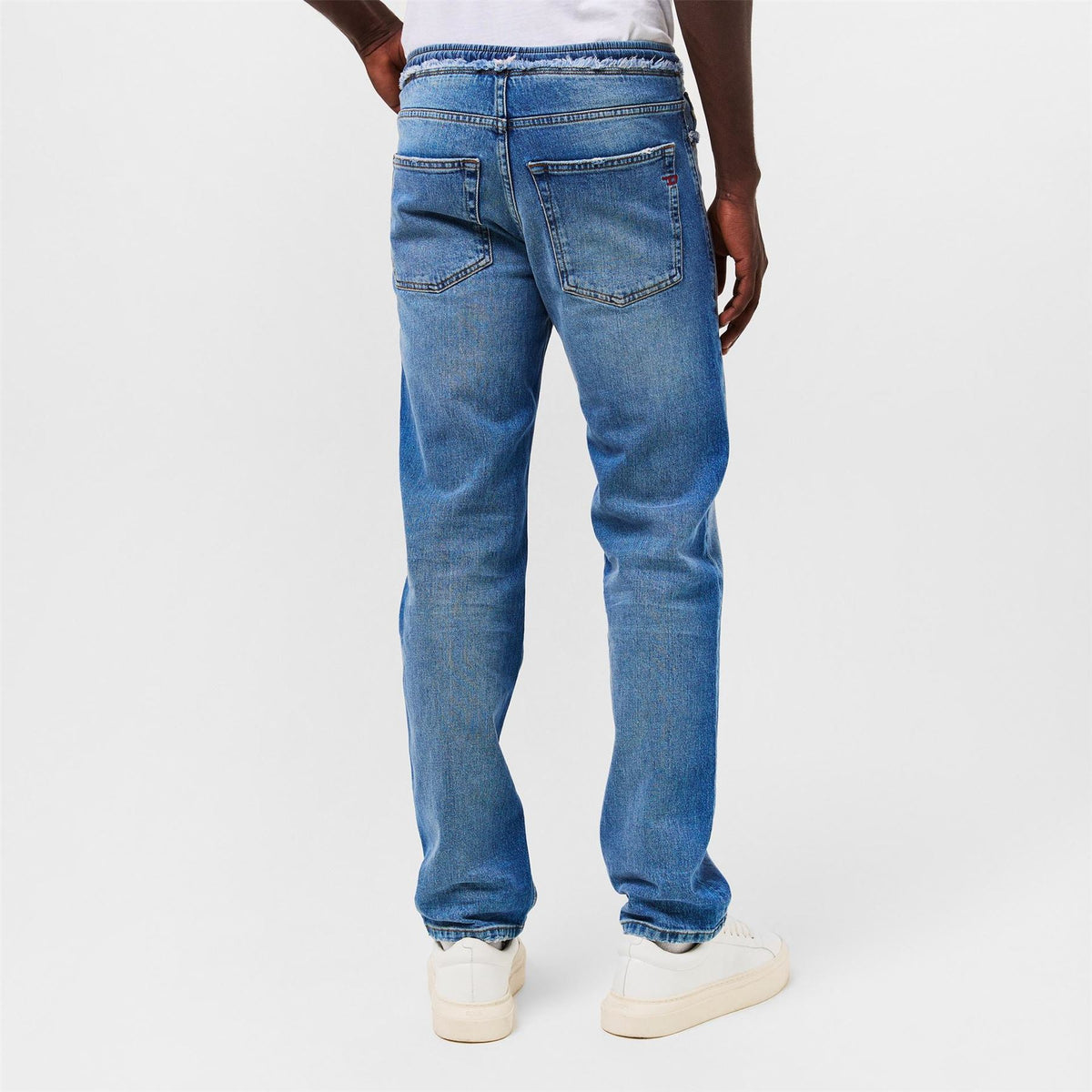 Diesel Relaxed Fit Five Pocket Jeans