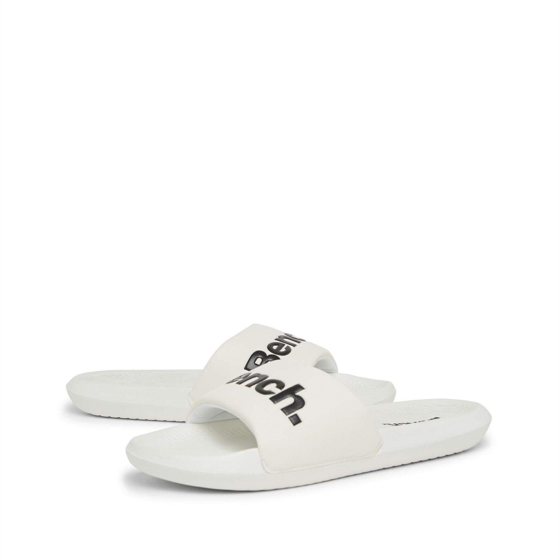 Bench Cruise Logo Print Open Toe Slides