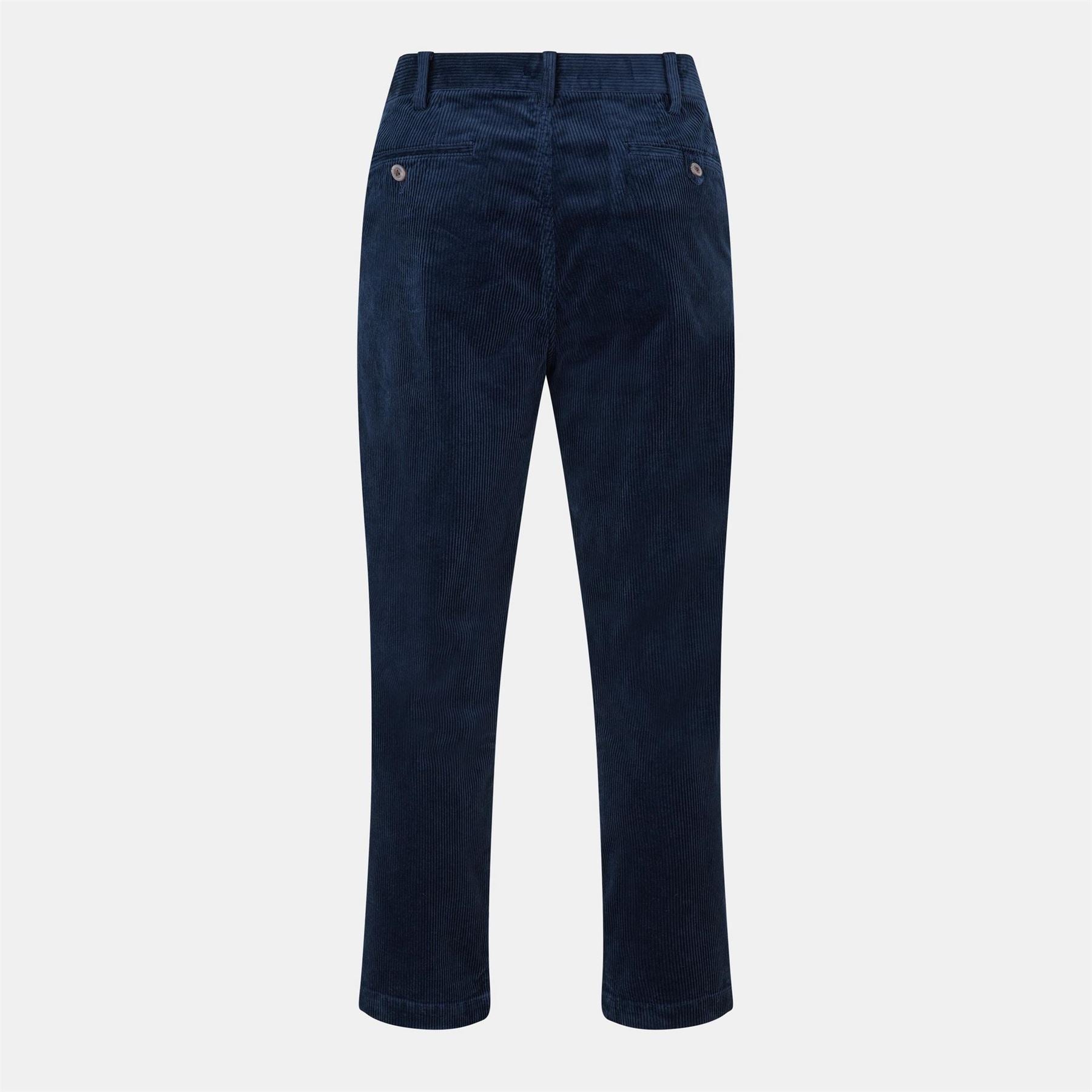 Polo Ralph Lauren Cord Solid Patterned Straight Chinos