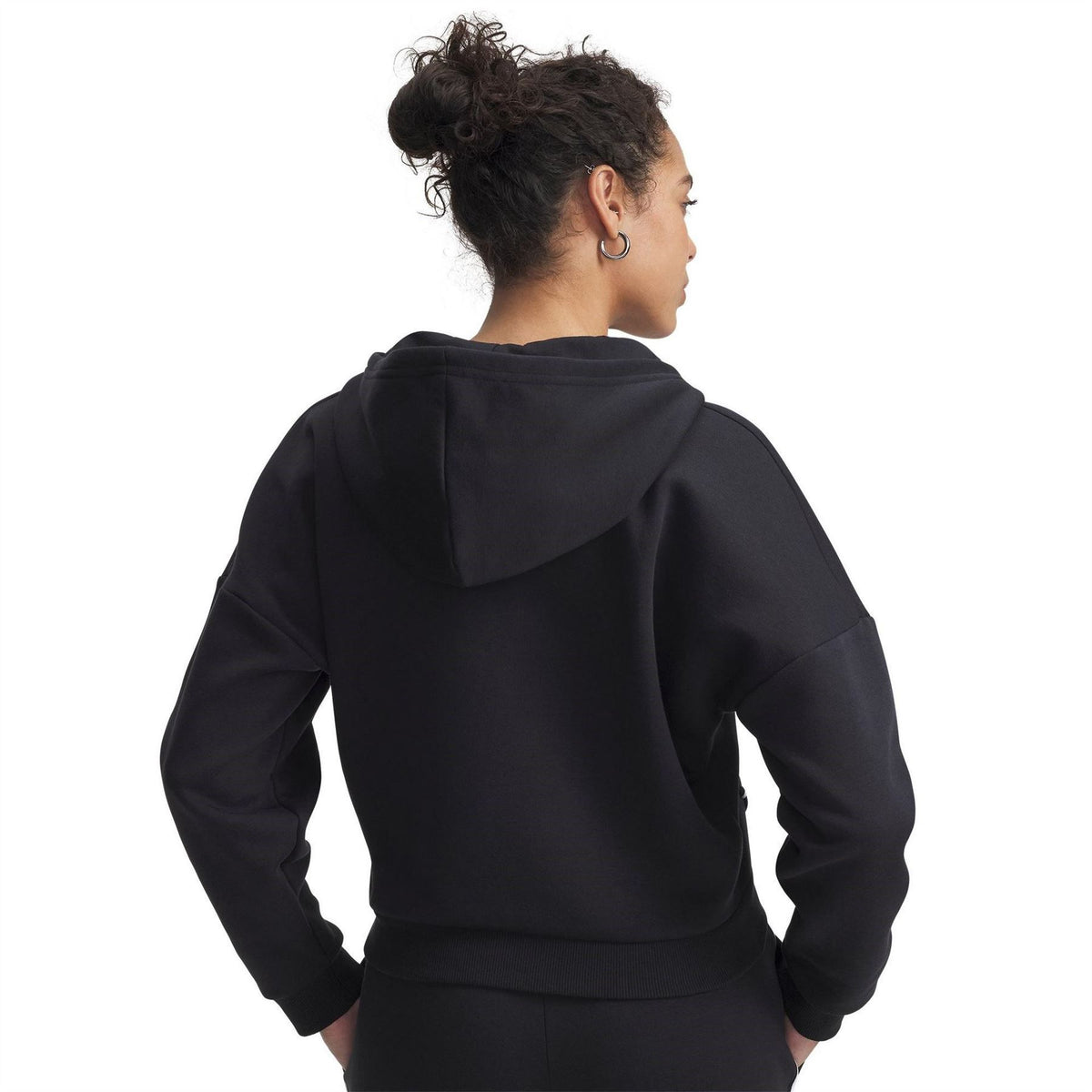 Under Armour UA Rival Relaxed Fit Drop Shoulder Hooded Neck Long Sleeve Sweatshirt