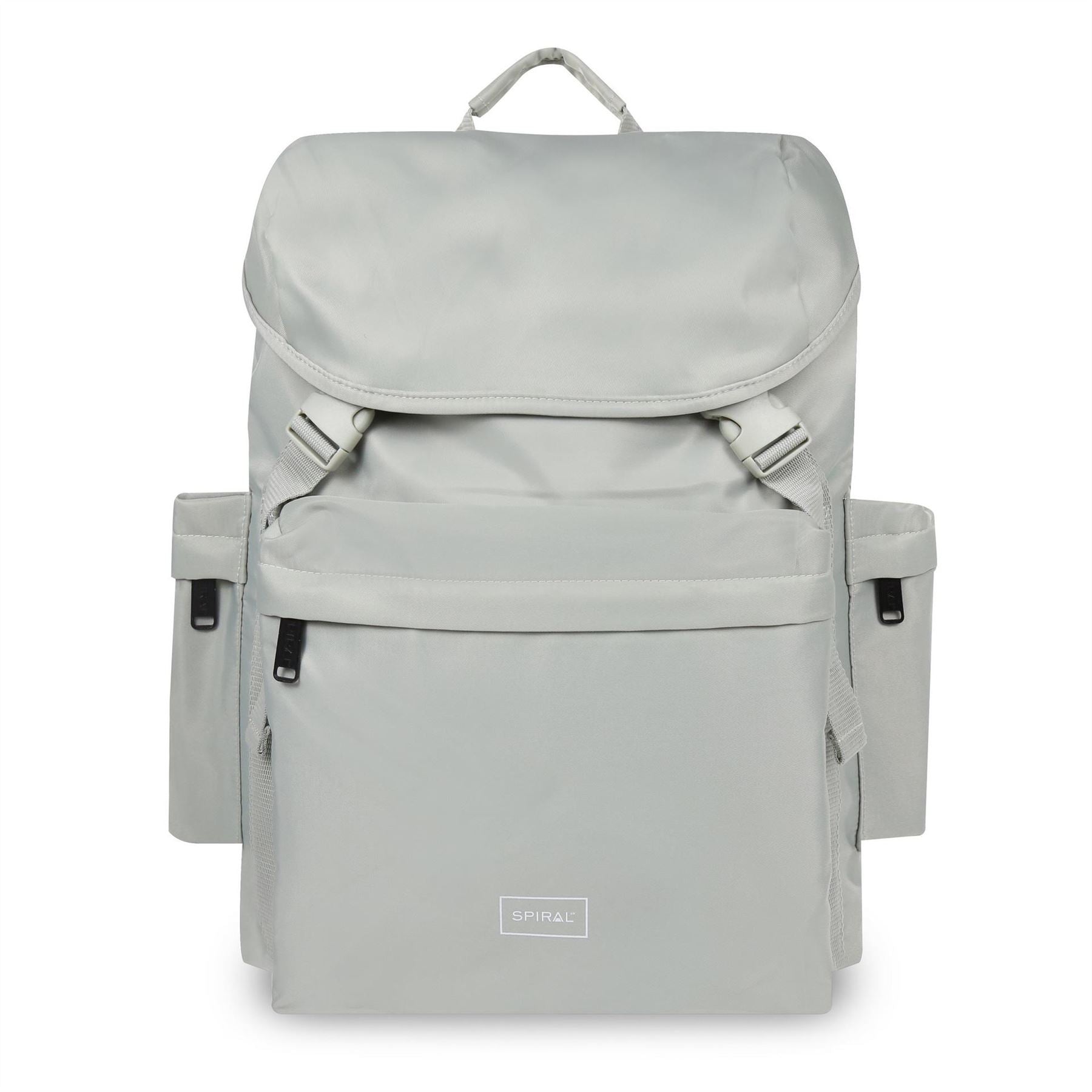 Spiral Arlo Rectangle Shape Backpack with Logo Patch