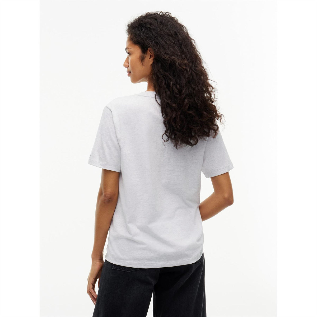 Tommy Jeans Arch Cotton Crew Neck Short Sleeve T-Shirt