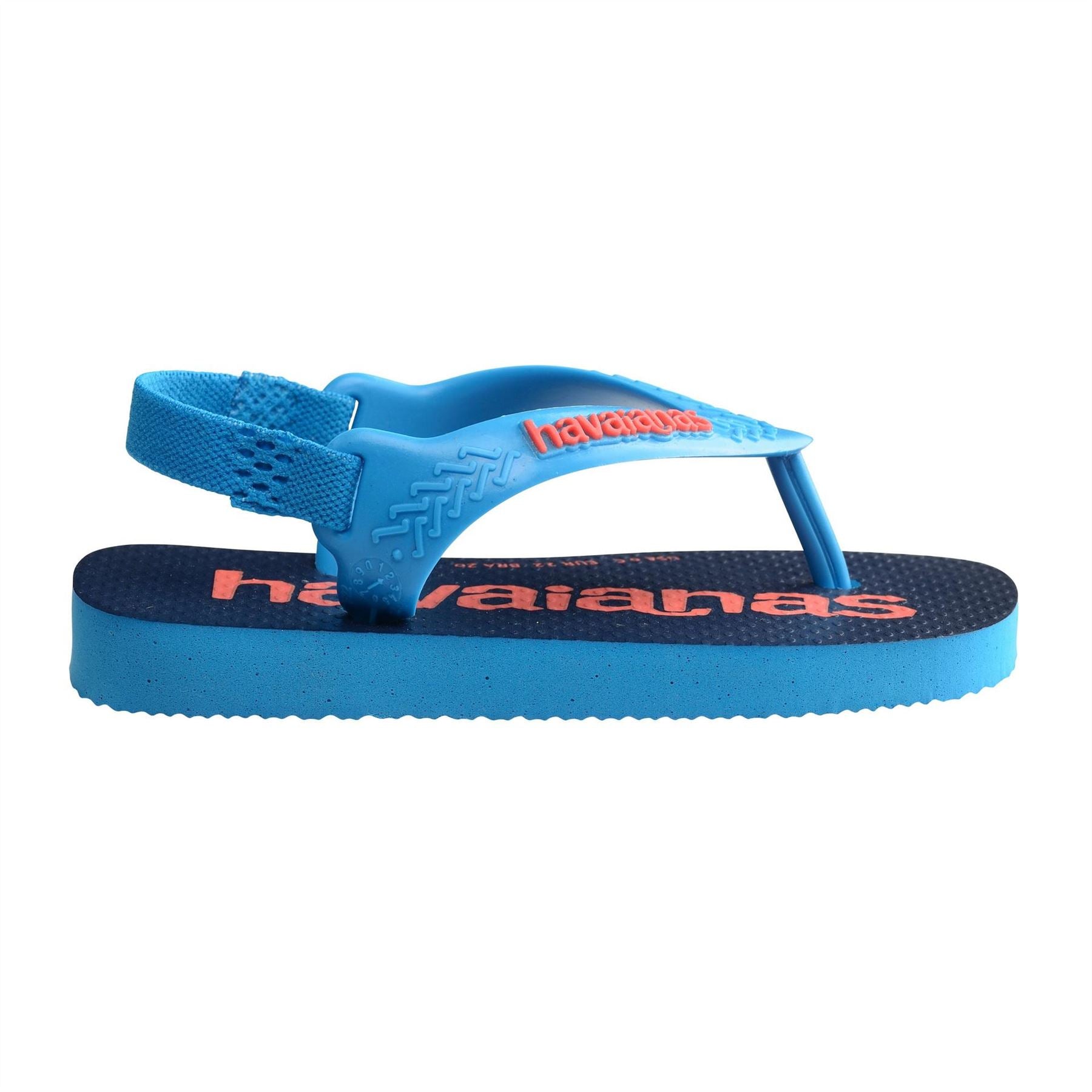 Havaianas Kids Baby Logomania Turquoise Flip Flops