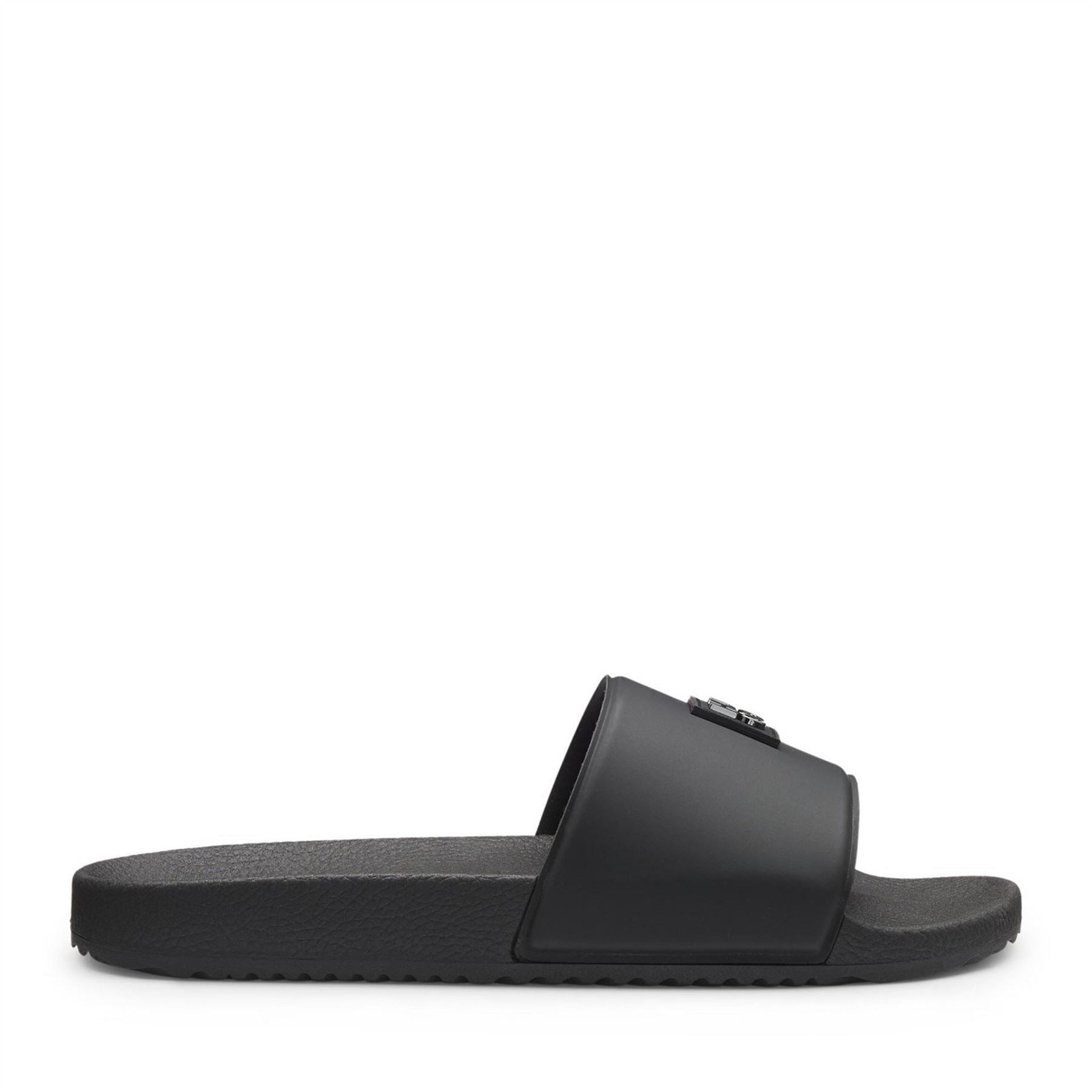 Hugo Iconic Metal Stacked Logo Sliders