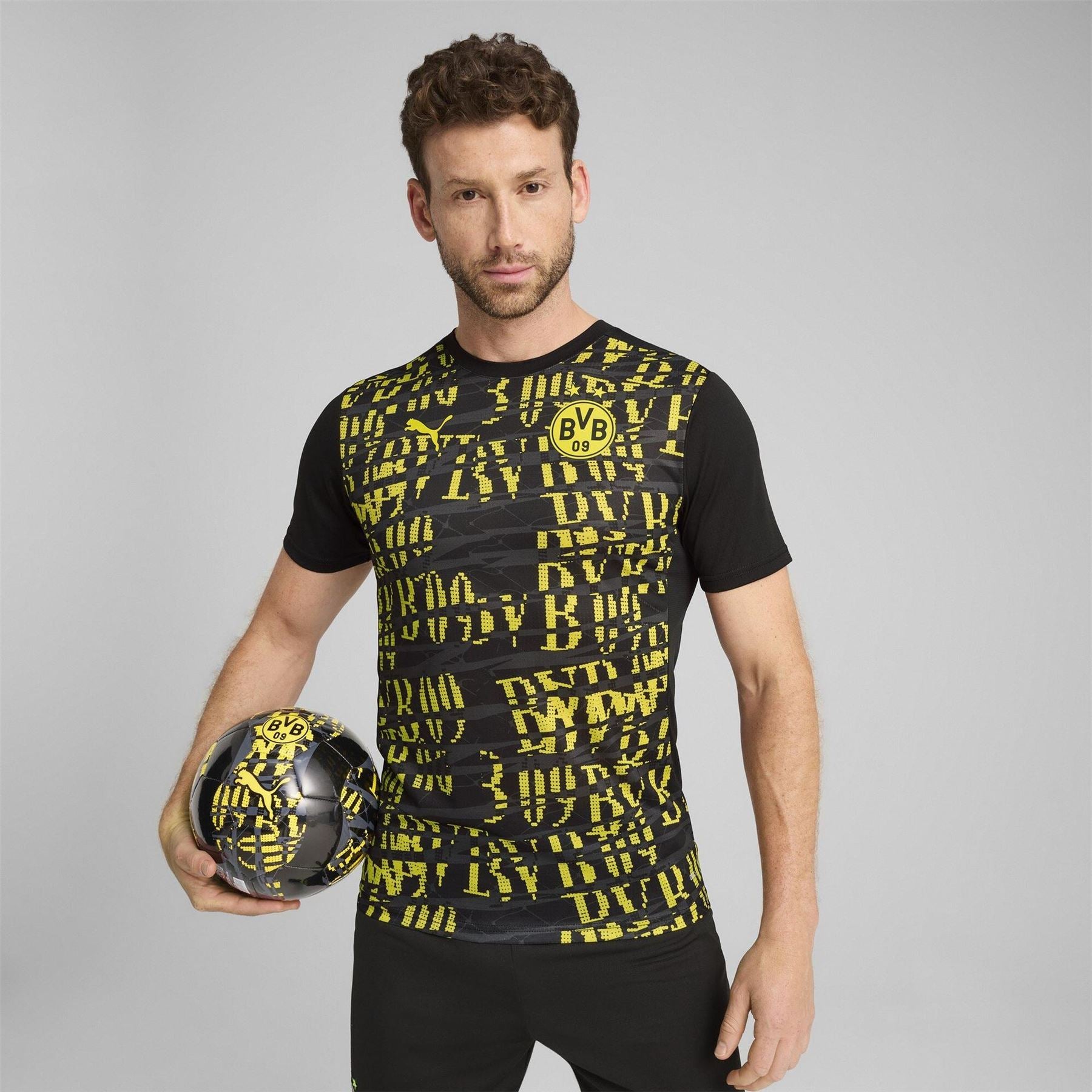 Puma Borussia Dortmund Pre Match Shirt Adults