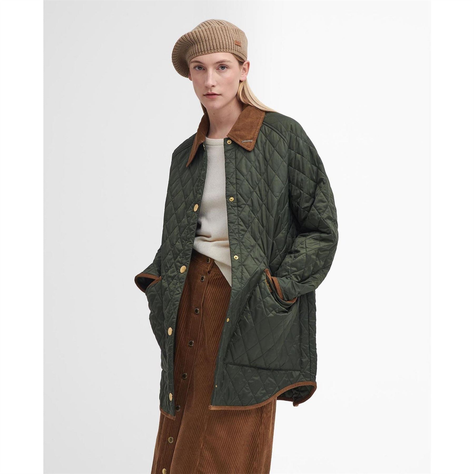 Barbour Anniversary Liddesdale Oversized Quilted Jacket