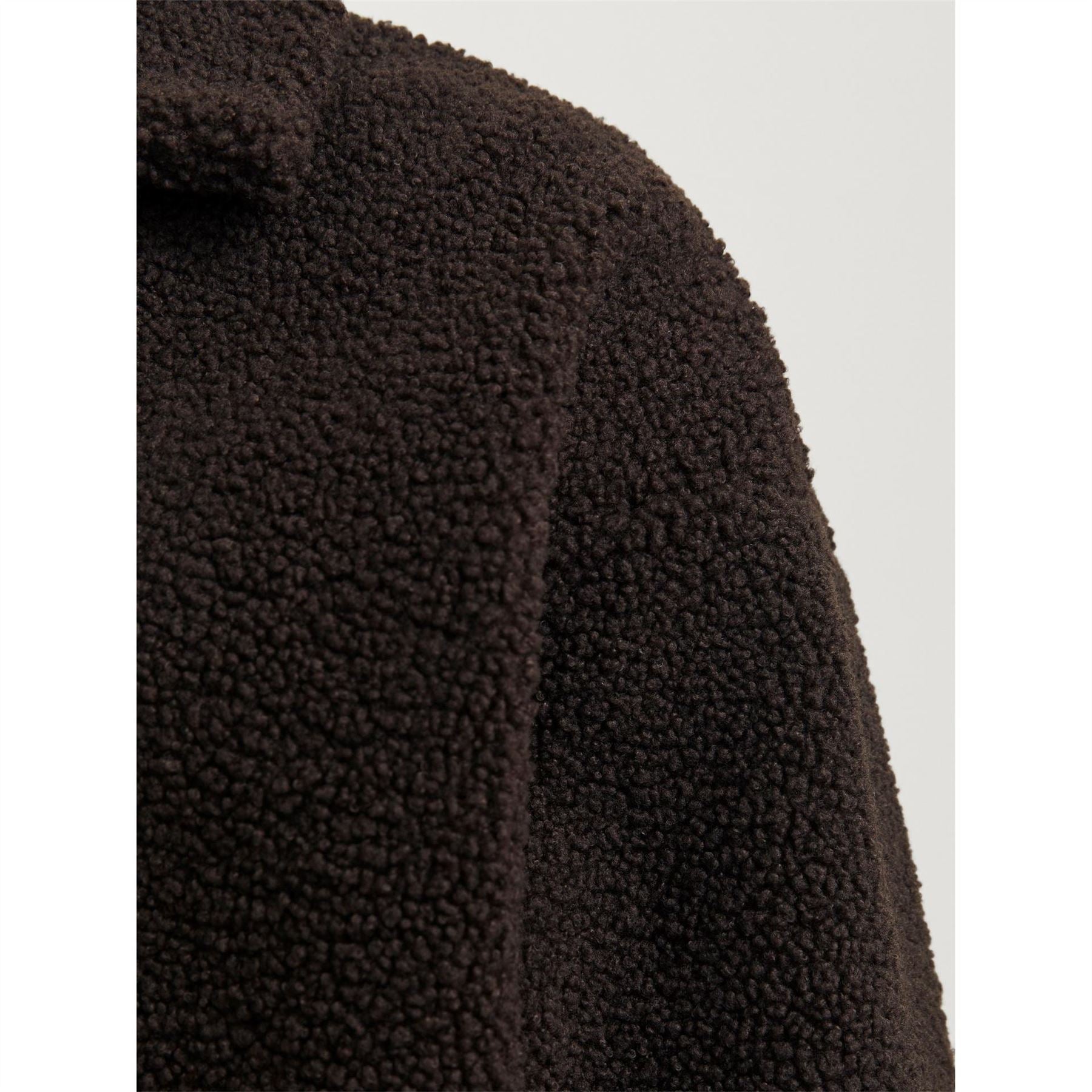 Jack and Jones Teddy Relaxed Fit Long Sleeve Sweater