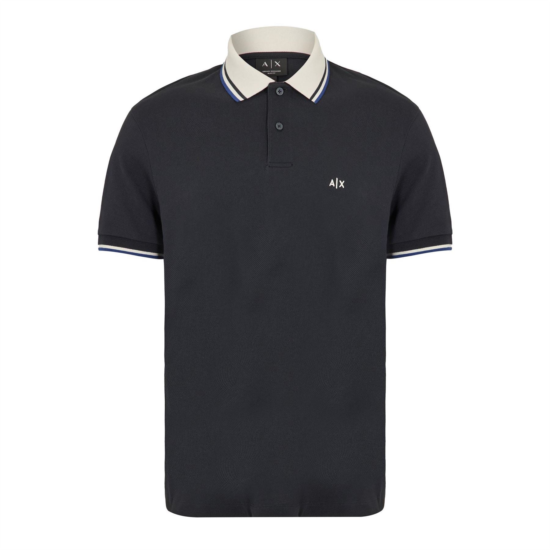Armani Exchange Short Sleeve Polo Shirt
