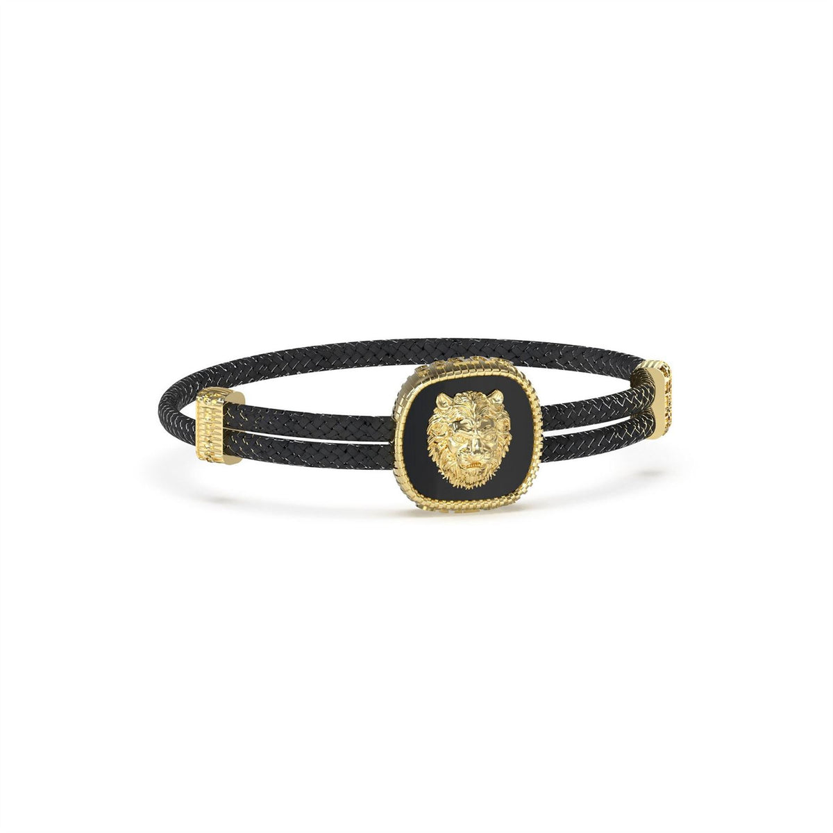 Guess Coin Leather Bracelet