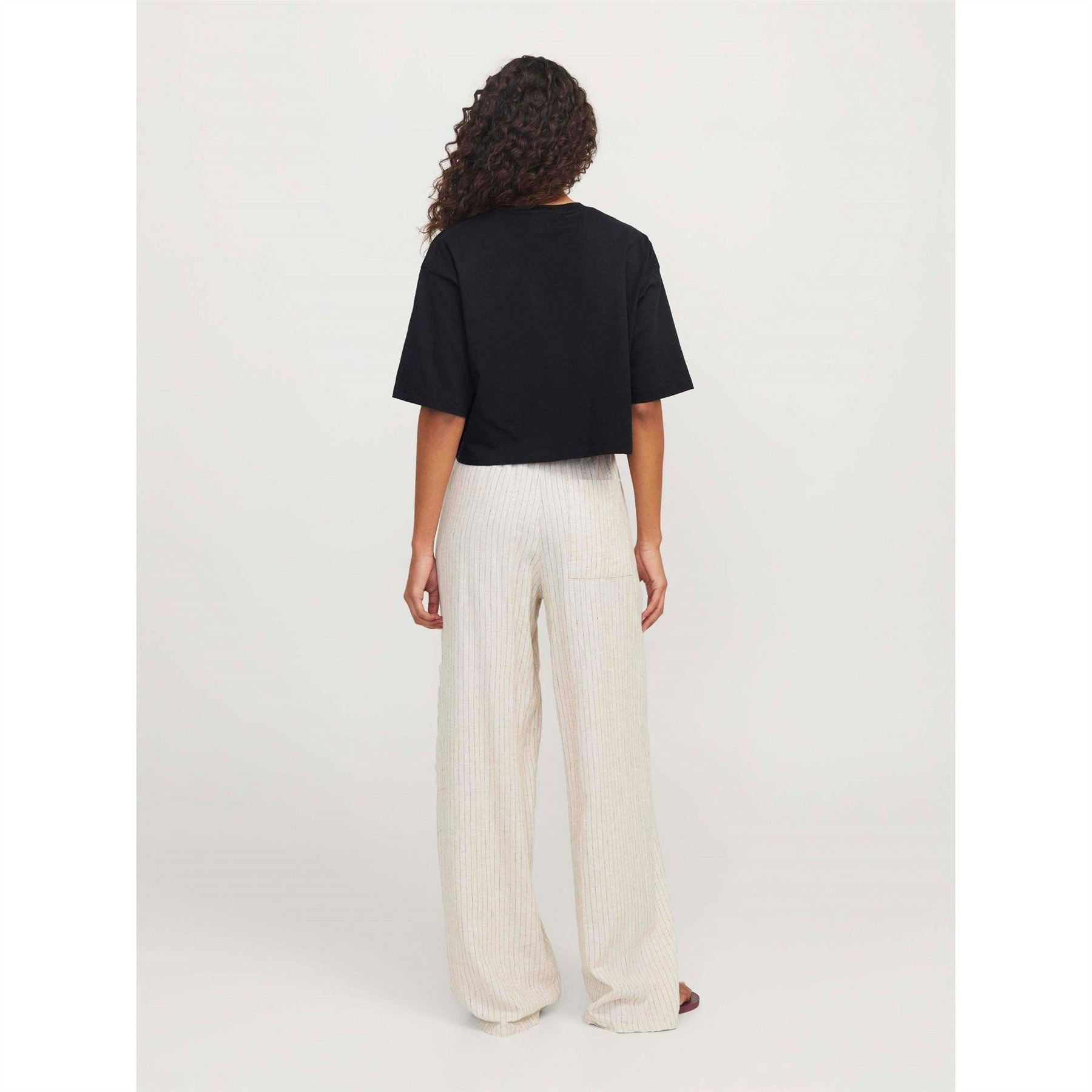 JJXX Loose Cropped T-Shirt Ladies