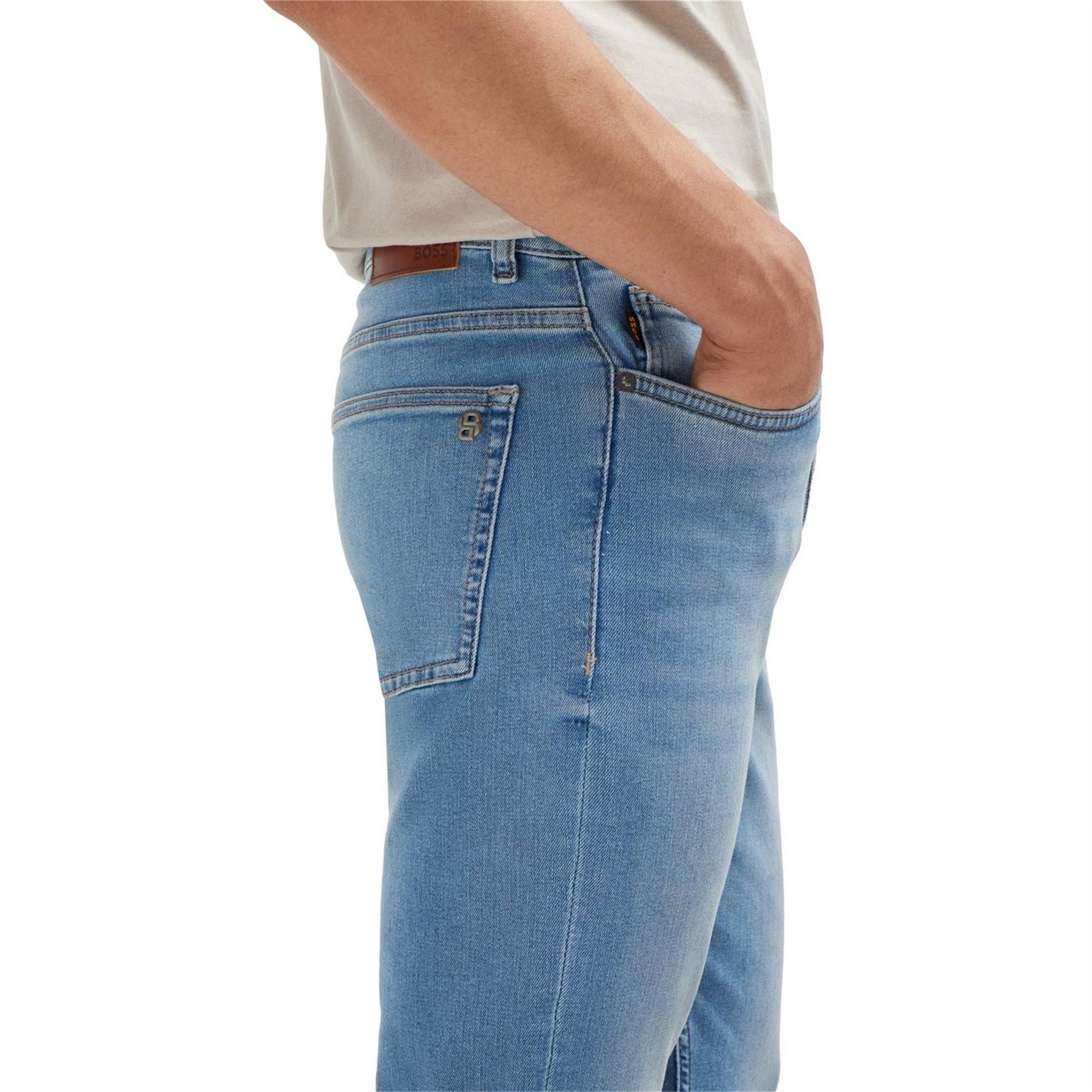 Boss Delaware Five Pocket Slim Jeans