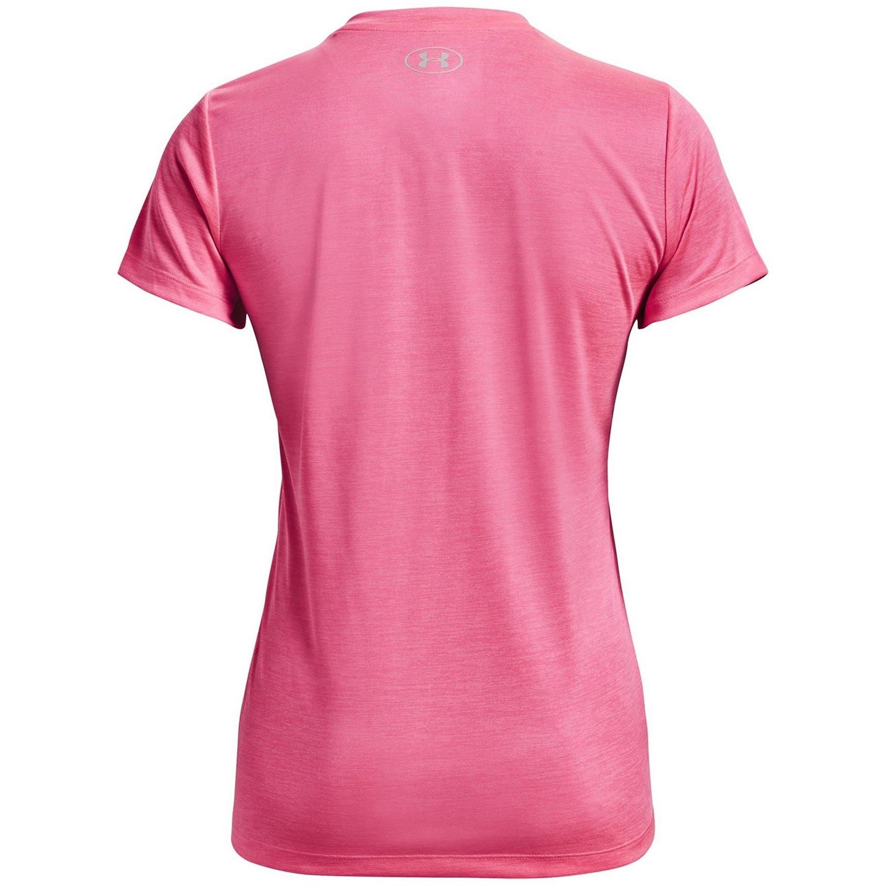 Under Armour Womens Armour Tech™ Twist V Neck Short Sleeve