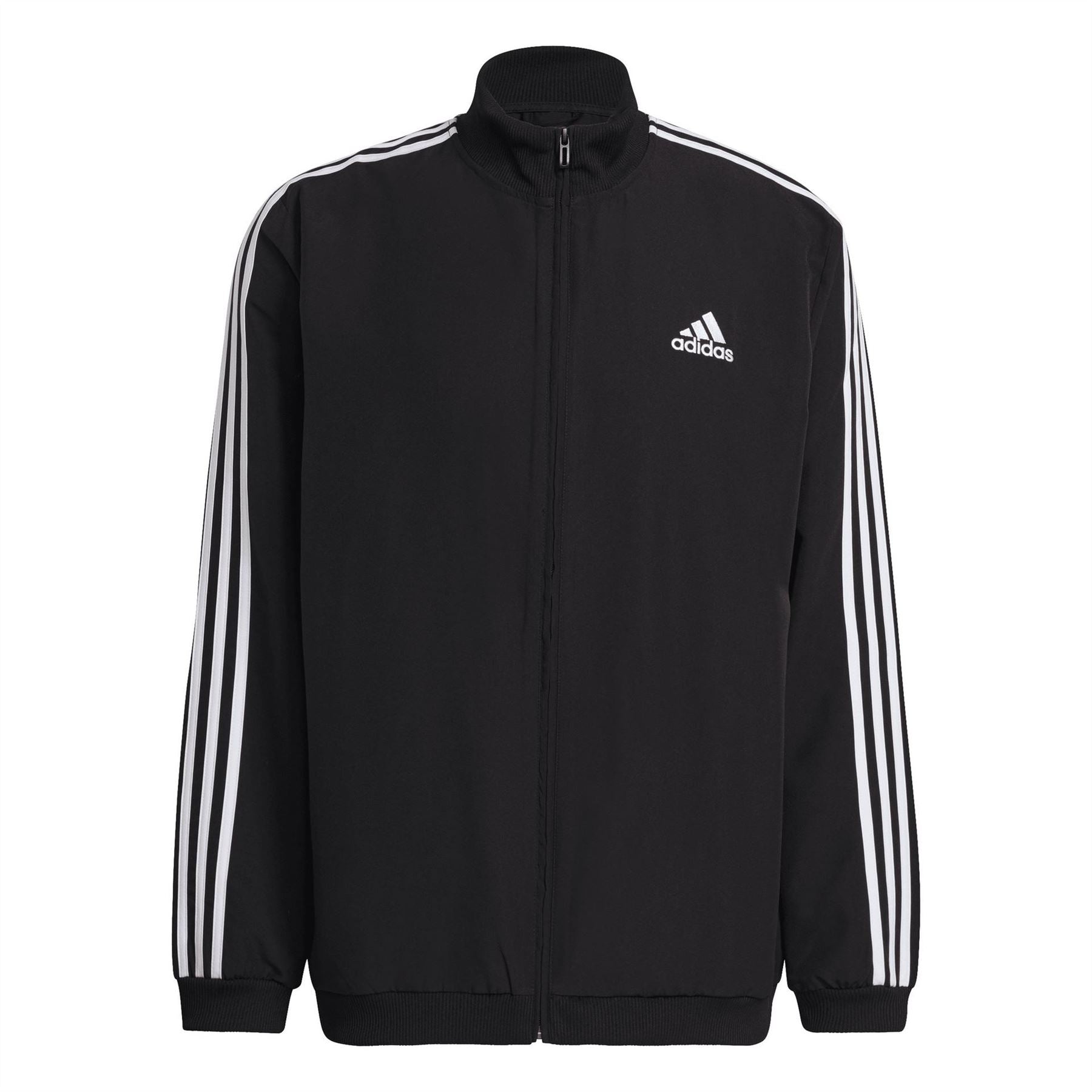 adidas Funnel Neck Long Sleeve Ribbed Cuff Full Tracksuit
